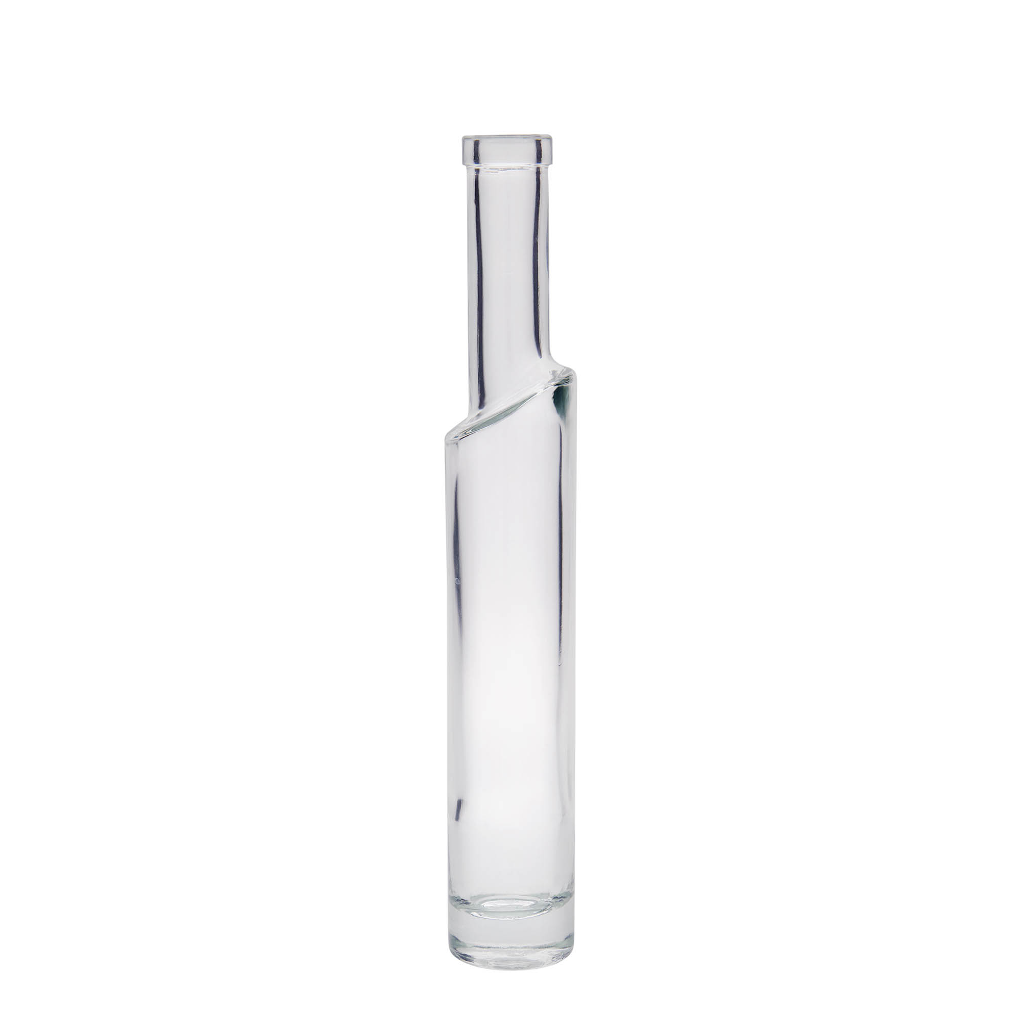 Glazen fles 'Feeling', 200 ml, monding: kurk Glazen fles 'Feeling', 200 ml, monding: kurk