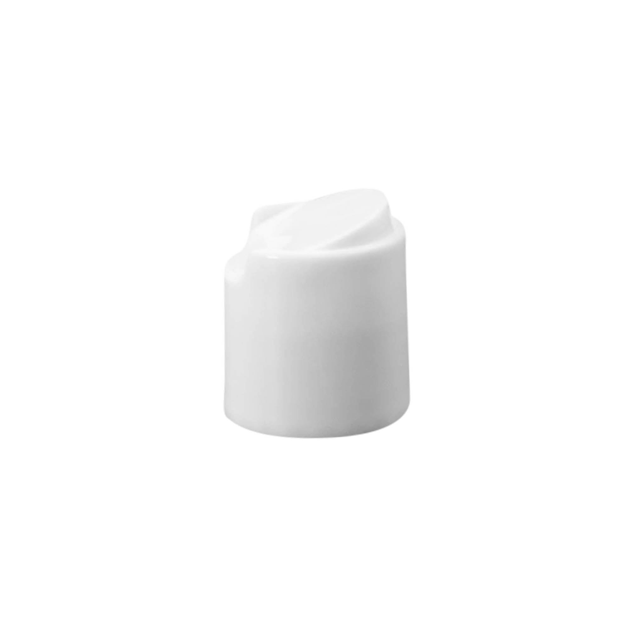 Bougage à vis Disc Top, plastique PP, blanc, pour bouchage: 24/410 Bougage à vis Disc Top, plastique PP, blanc, pour bouchage: 24/410