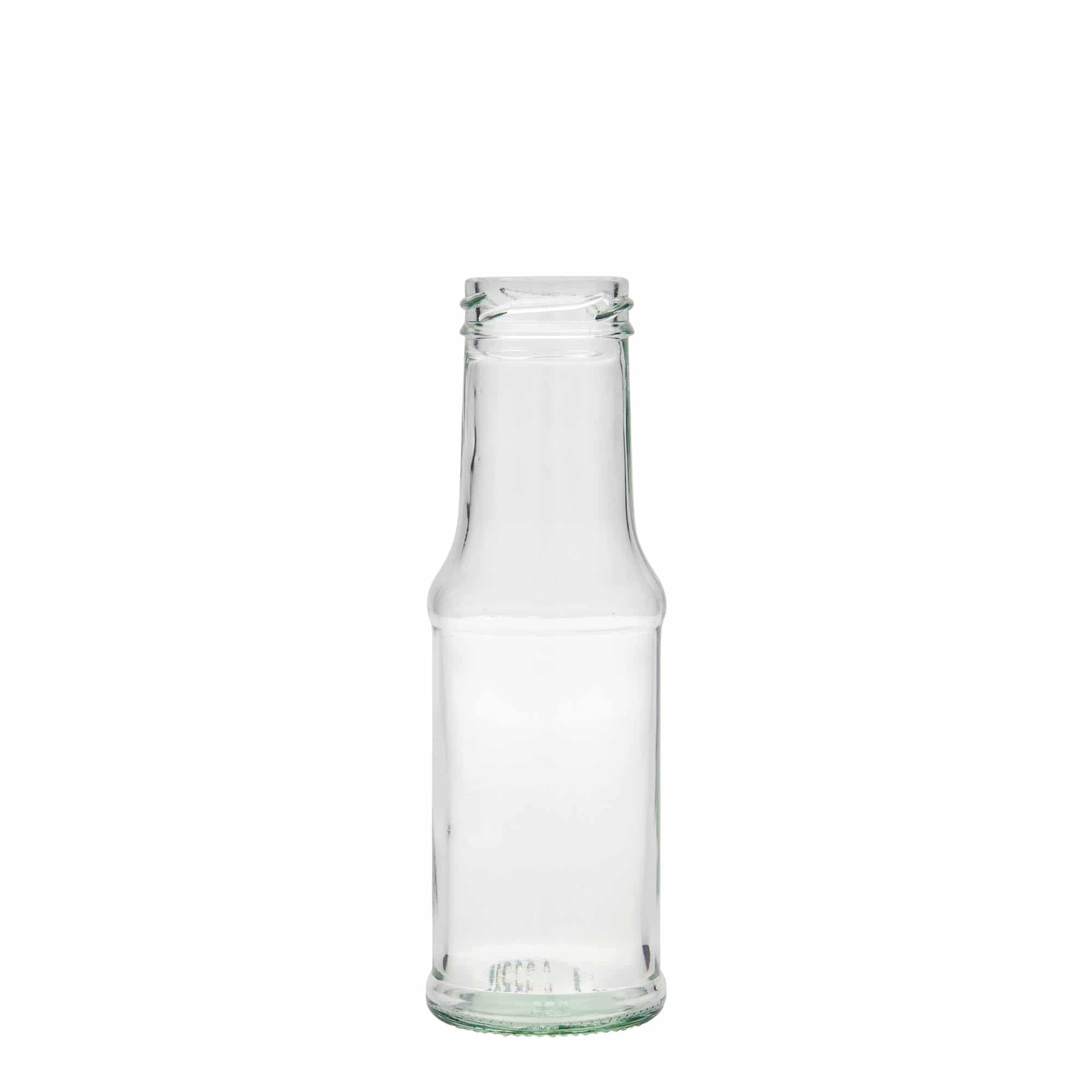 Sausfles, 200 ml, glas, monding: twist-off (TO 43) Sausfles, 200 ml, glas, monding: twist-off (TO 43)