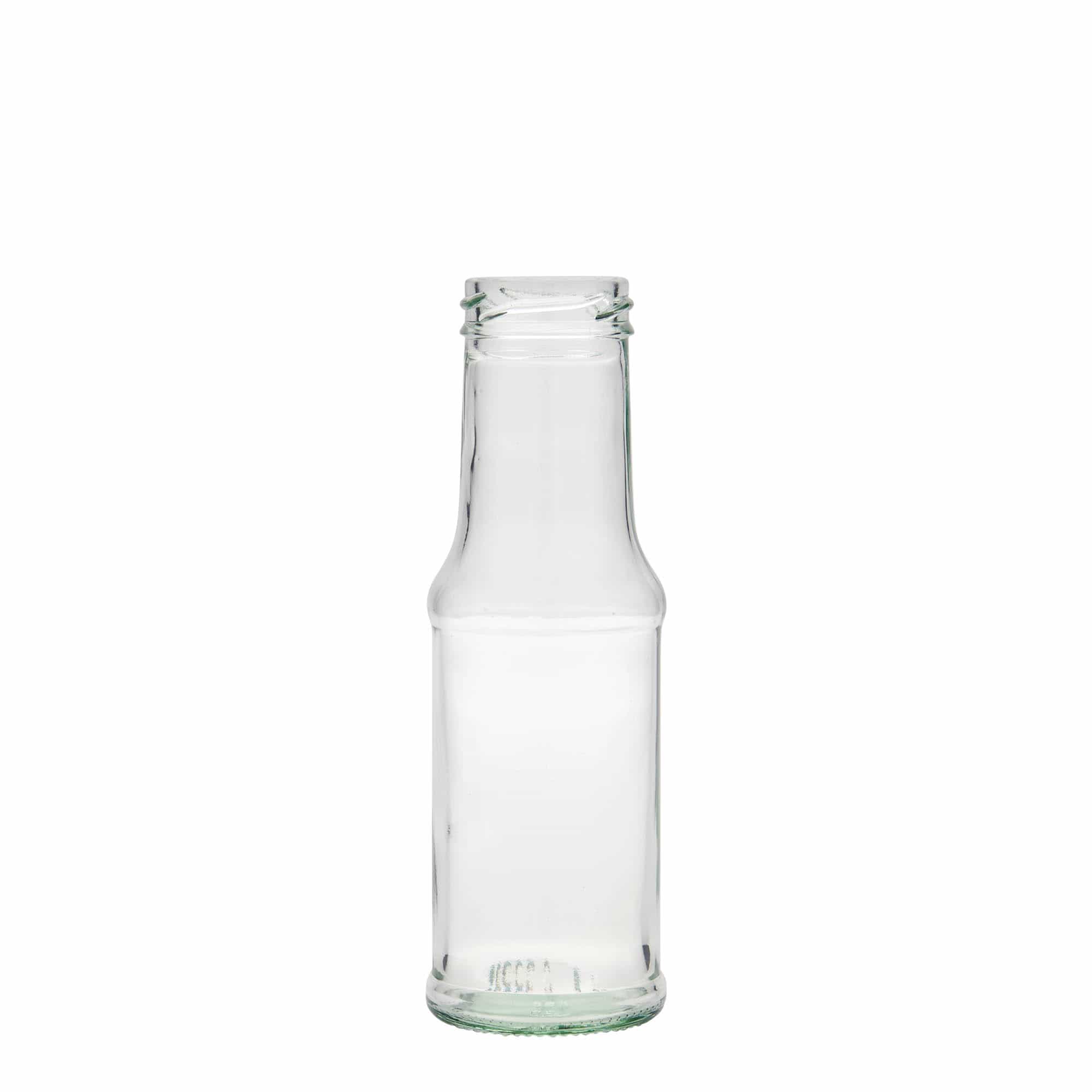 Sausfles, 200 ml, glas, monding: twist-off (TO 43) Sausfles, 200 ml, glas, monding: twist-off (TO 43)