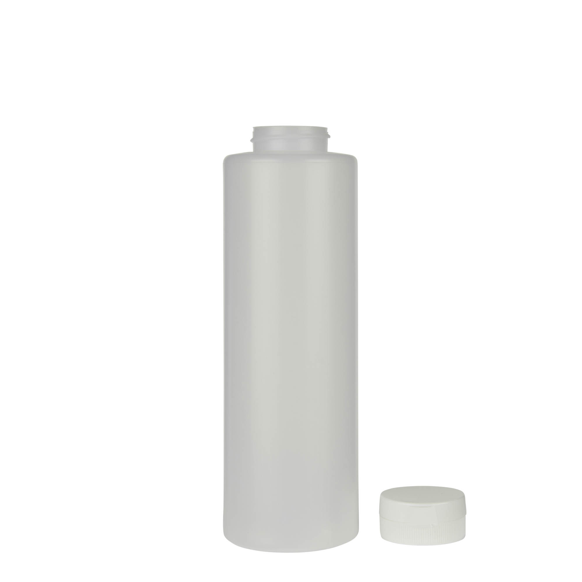 Flacon à sauce 500 ml , plastique LDPE, nature, bouchage: 38/400