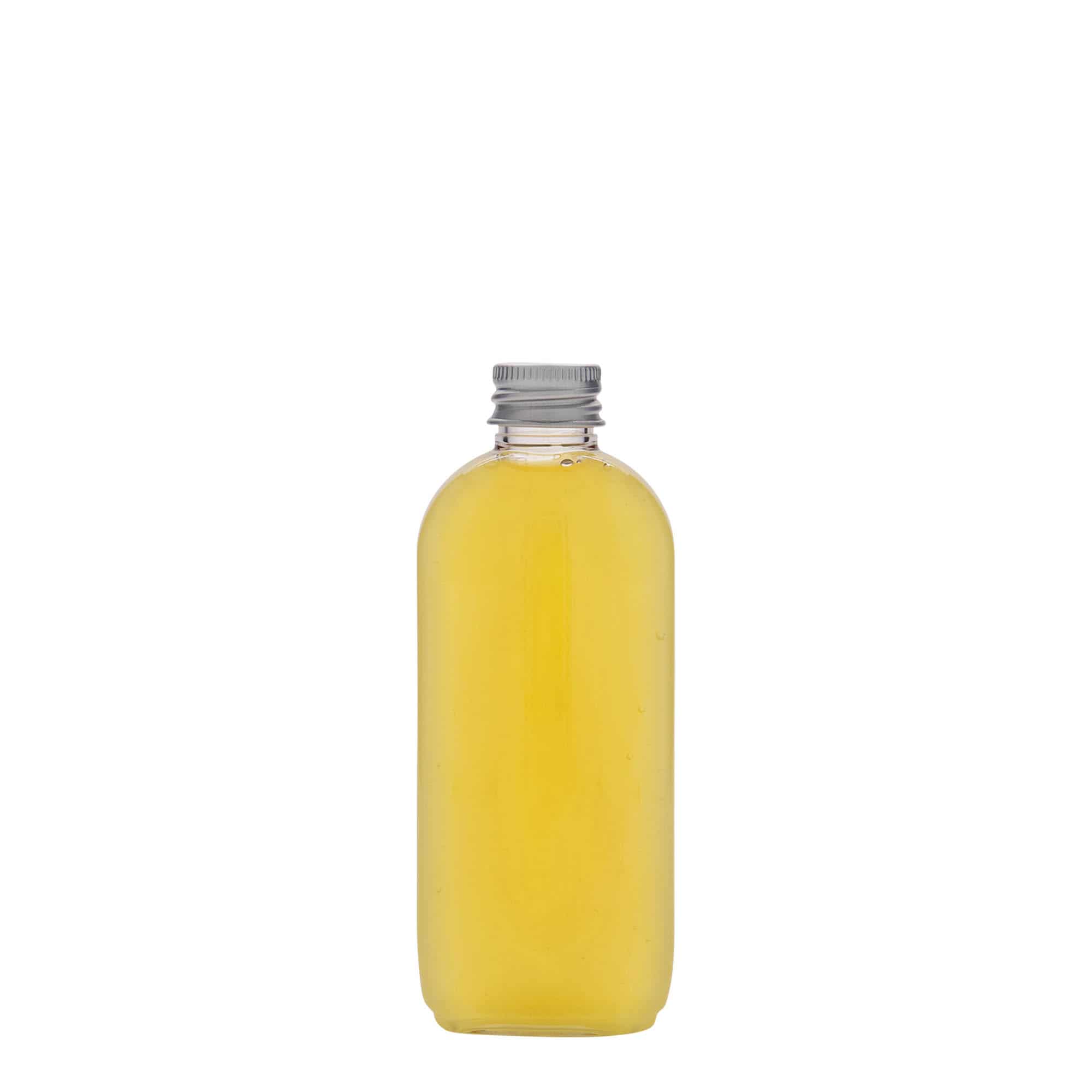 Bouteille en PET 100 ml 'Iris', ovale, plastique, bouchage: GPI 20/410