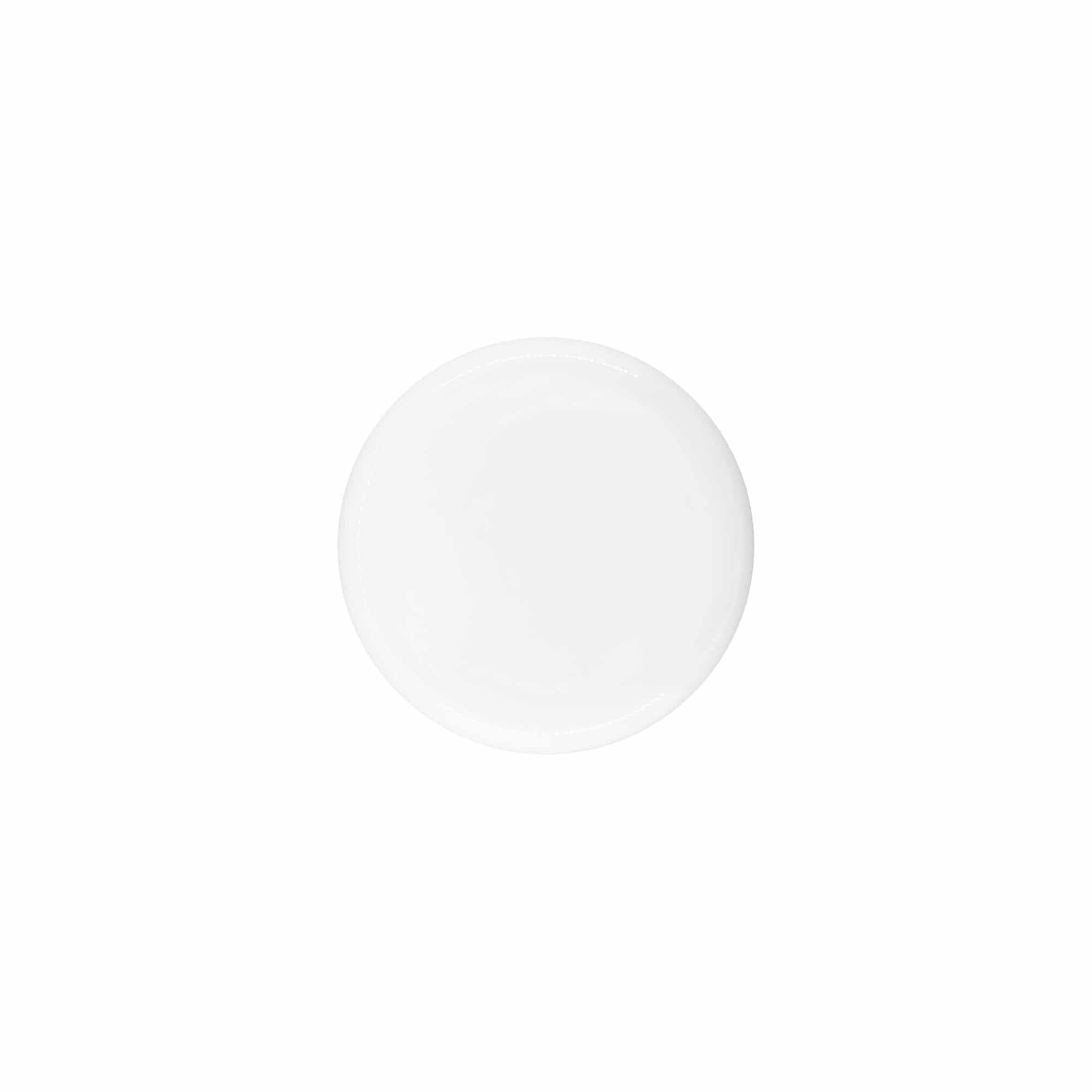 Bougage à vis pour 50 ml 'Bianca', plastique PP, blanc Bougage à vis pour 50 ml 'Bianca', plastique PP, blanc