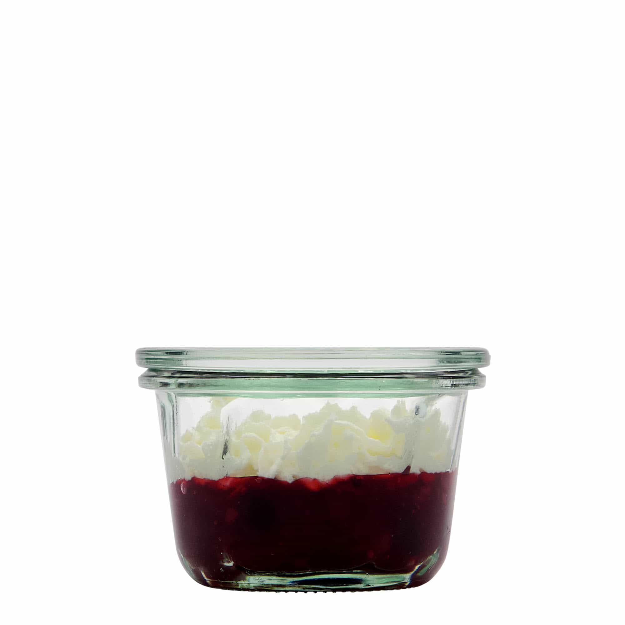 Pot à kouglof WECK 165 ml, bouchage: bords arrondis