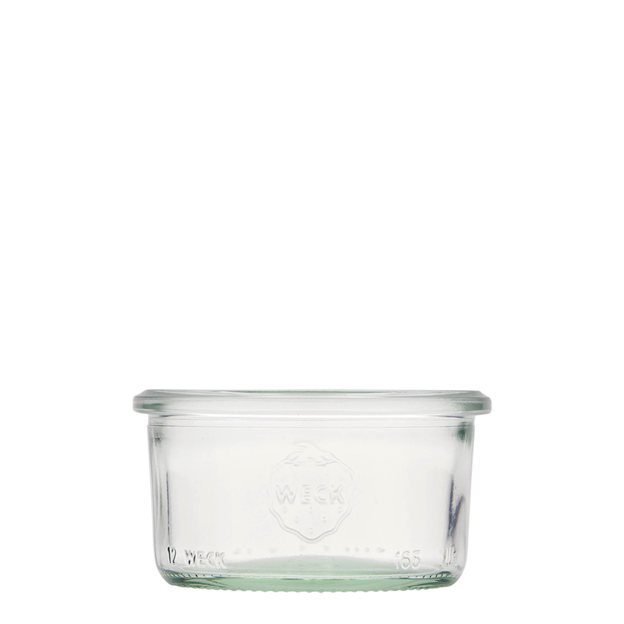 Verrine WECK 165 ml, bouchage: bords arrondis