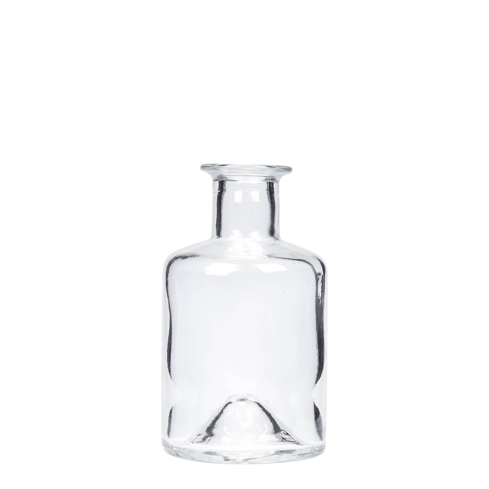 Glazen fles Apotheker, 200 ml, monding: kurk Glazen fles Apotheker, 200 ml, monding: kurk