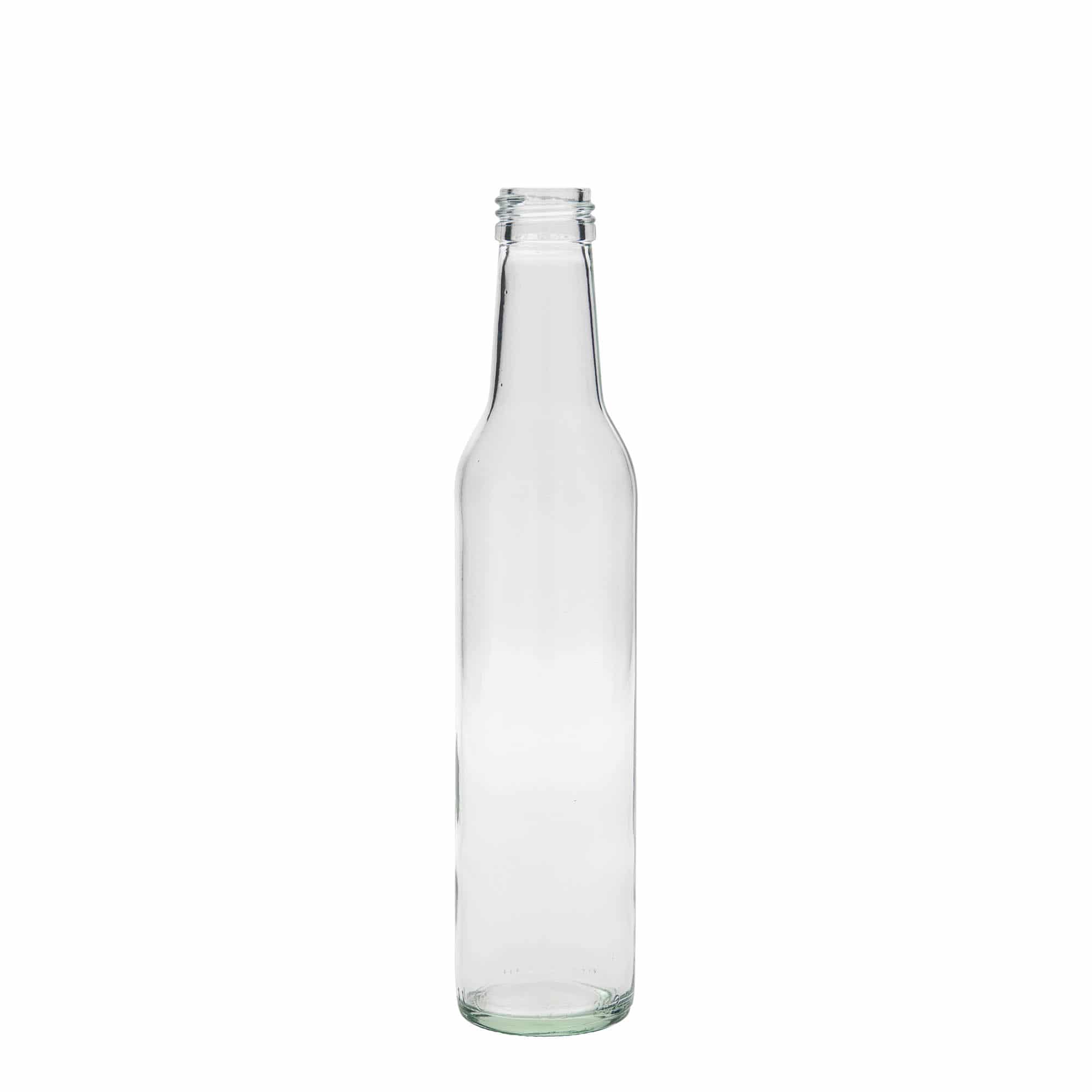 Glazen fles 'Cilindrica', 250 ml, monding: PP 28
