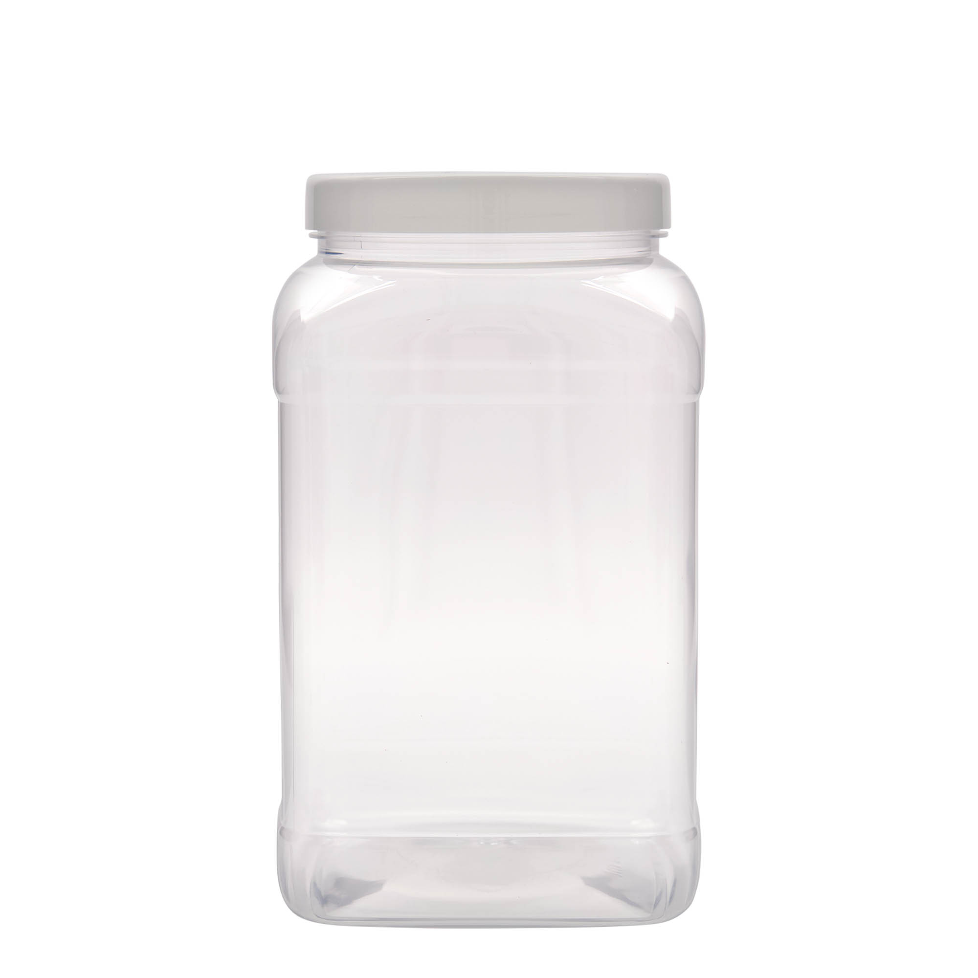 Boîte PET 3 000 ml 'Dana', carrée, plastique, bouchage: 110/400