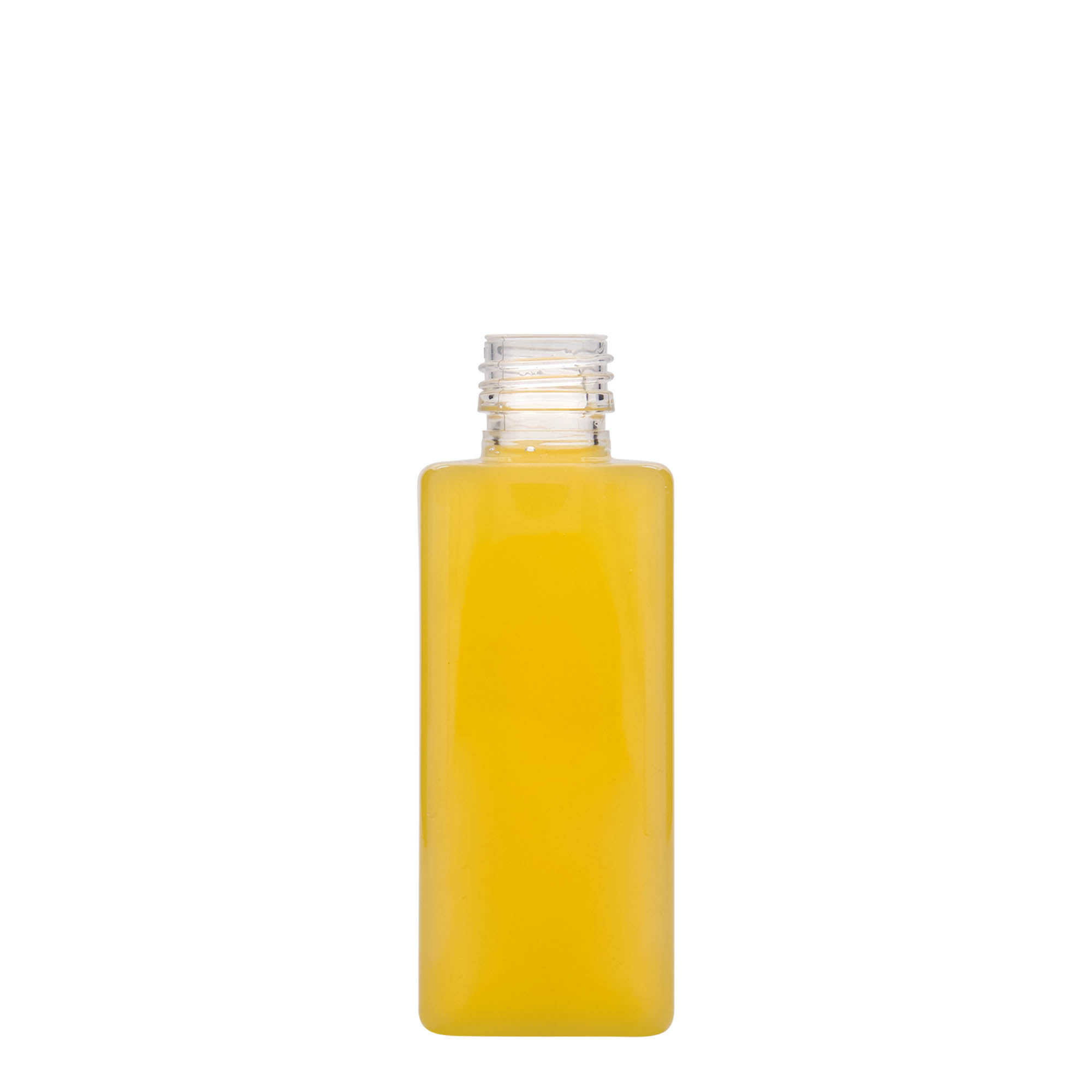Bouteille en PET 250 ml 'Karl', carrée, plastique, bouchage: PP 28 Bouteille en PET 250 ml 'Karl', carrée, plastique, bouchage: PP 28