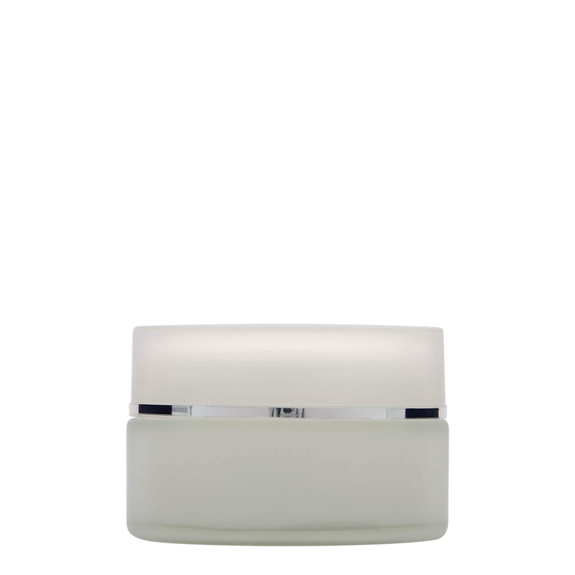 Potje 'Platin Edition', 100 ml, glas, gematteerd, monding: schroefsluiting