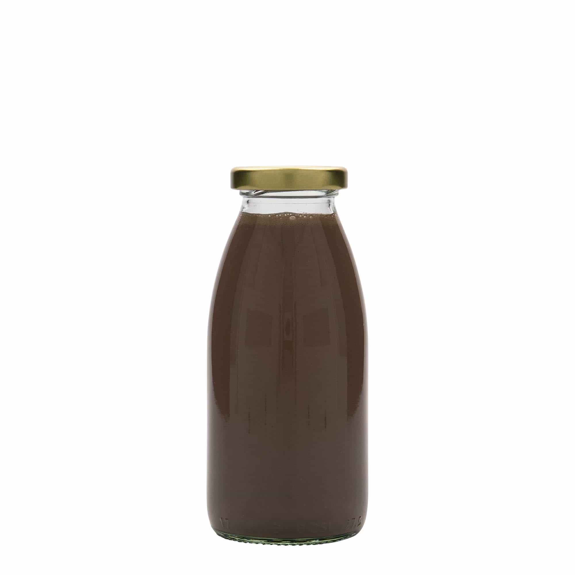 Glazen fles Vroni, 250 ml, monding: twist-off (TO 43)