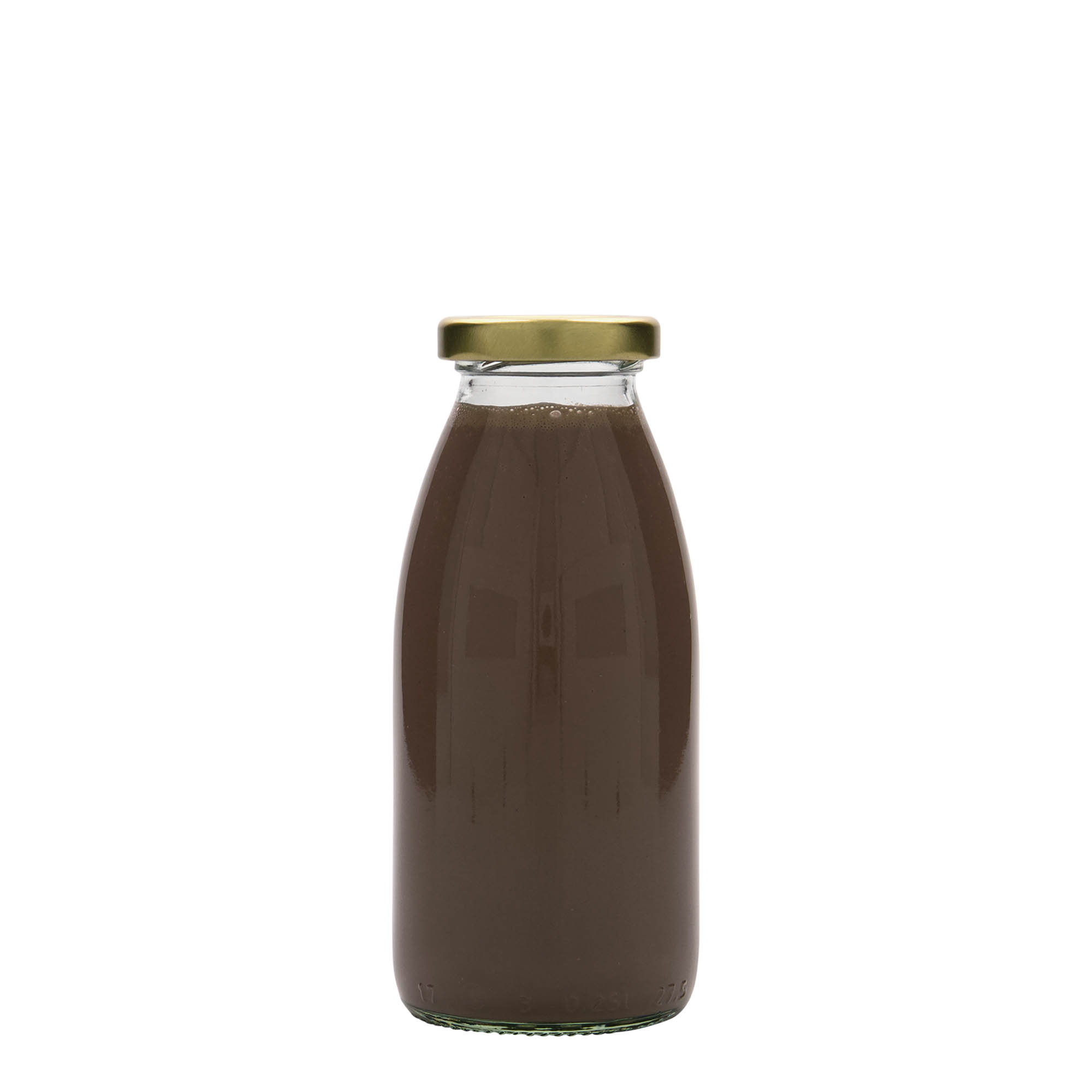 Glazen fles Vroni, 250 ml, monding: twist-off (TO 43) Glazen fles Vroni, 250 ml, monding: twist-off (TO 43)