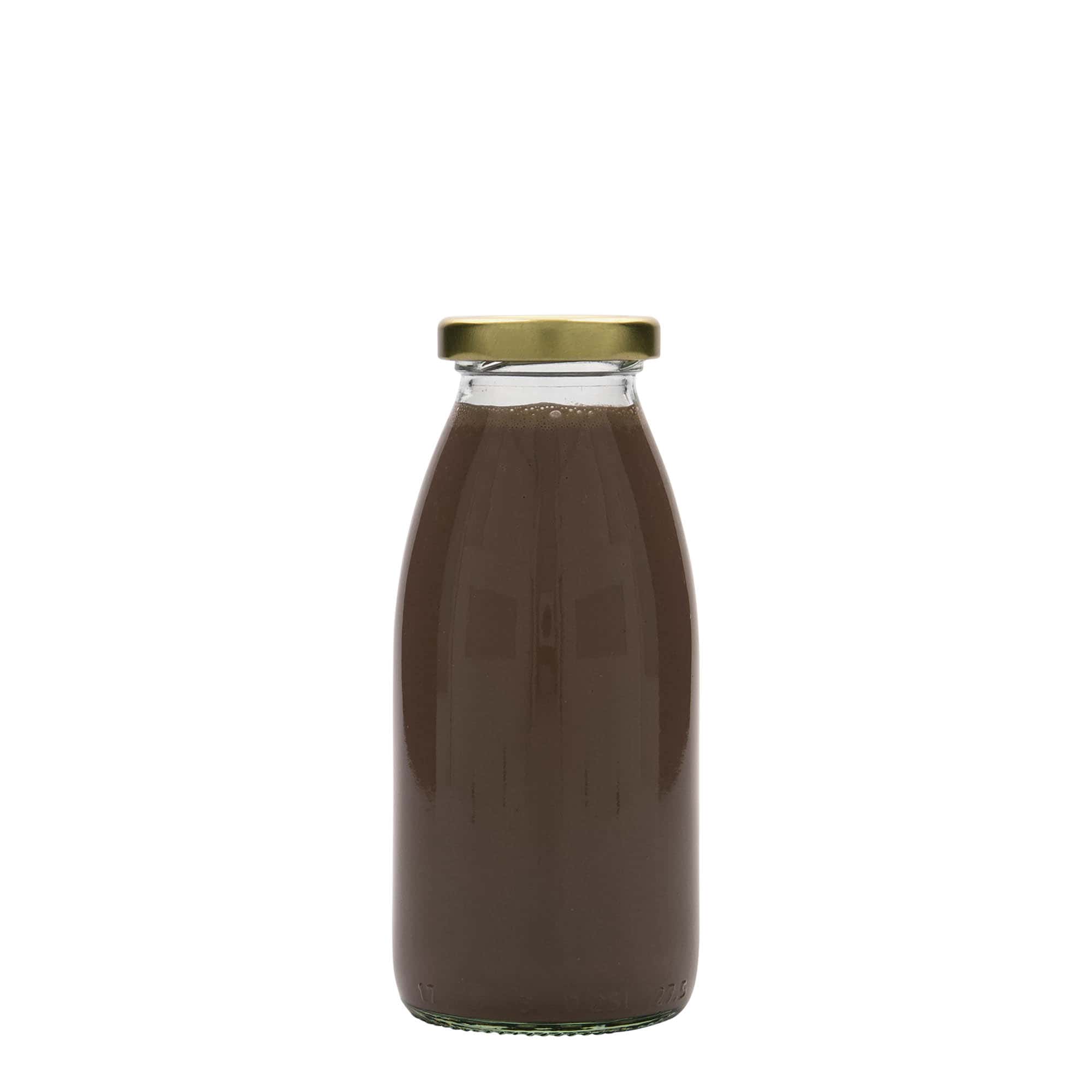 Glazen fles Vroni, 250 ml, monding: twist-off (TO 43)
