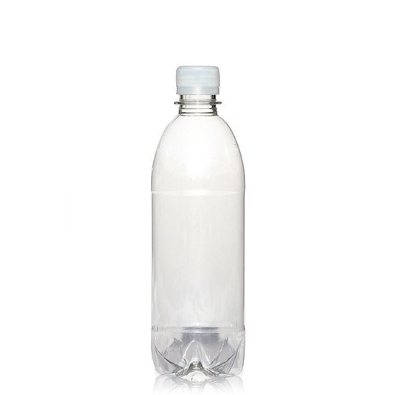 Petfles universeel, 500 ml, kunststof, monding: PCO28 Petfles universeel, 500 ml, kunststof, monding: PCO28