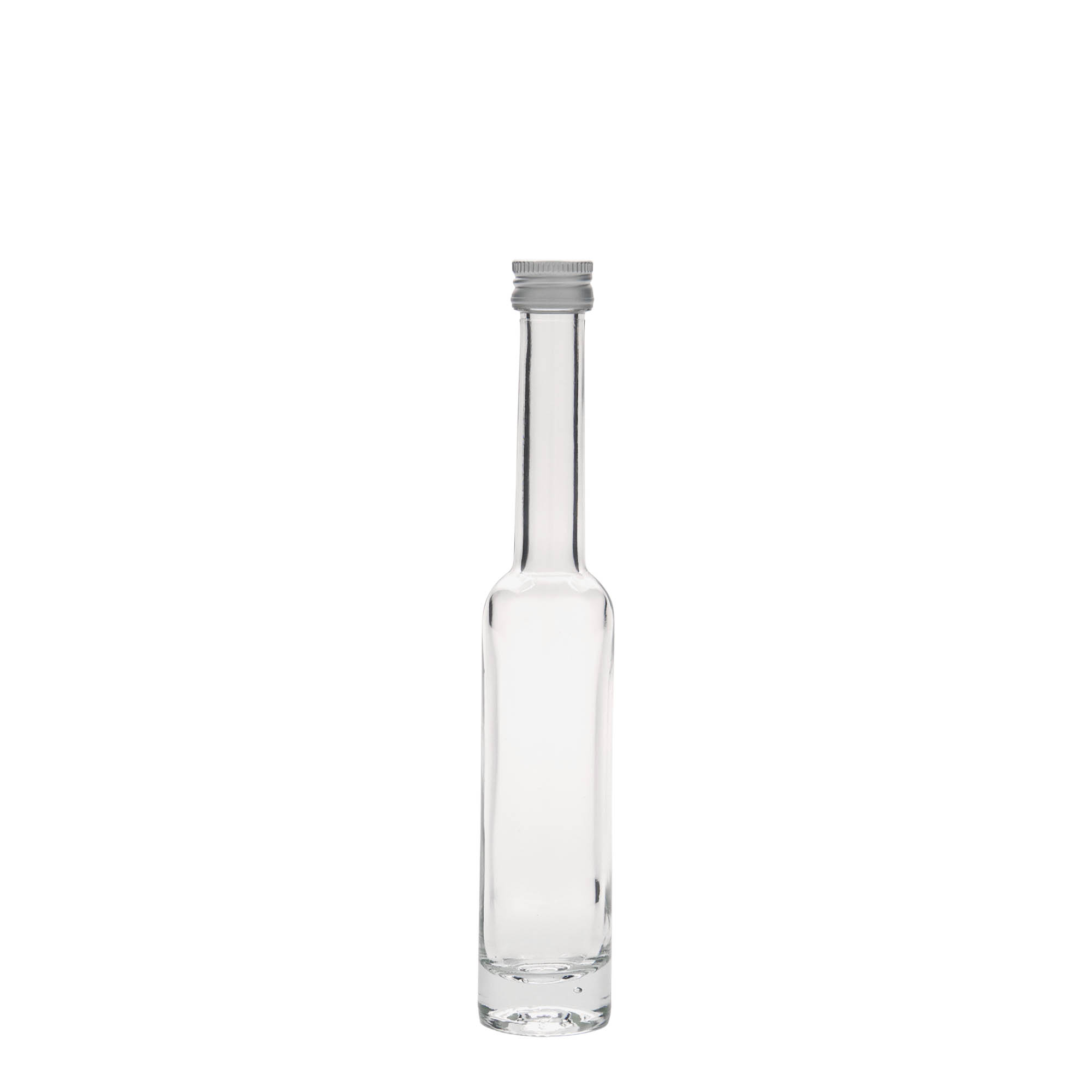 Bouteille en verre 40 ml 'Platina', bouchage: PP 18 Bouteille en verre 40 ml 'Platina', bouchage: PP 18