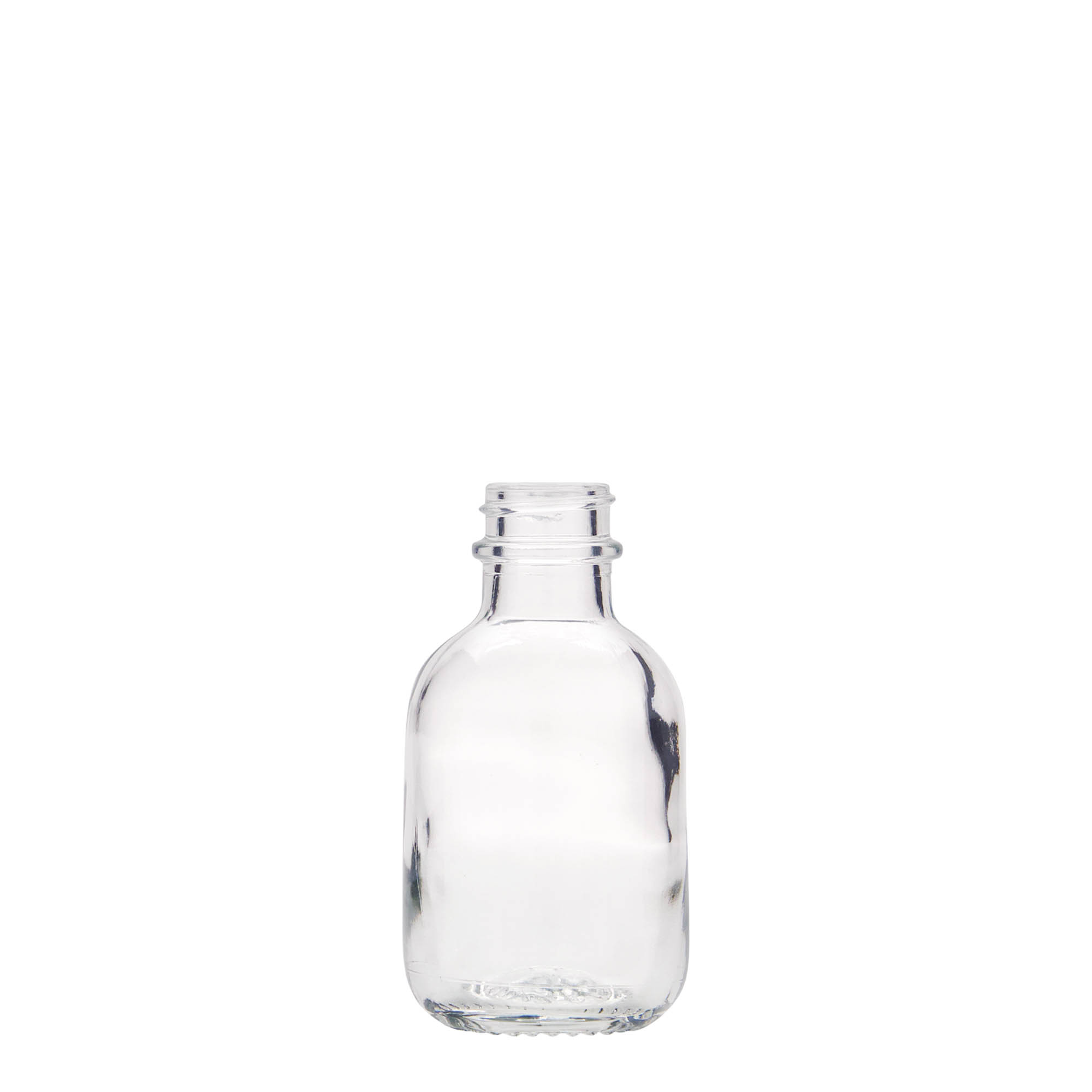 Bouteille en verre 50 ml 'Lotto', bouchage: GPI 22