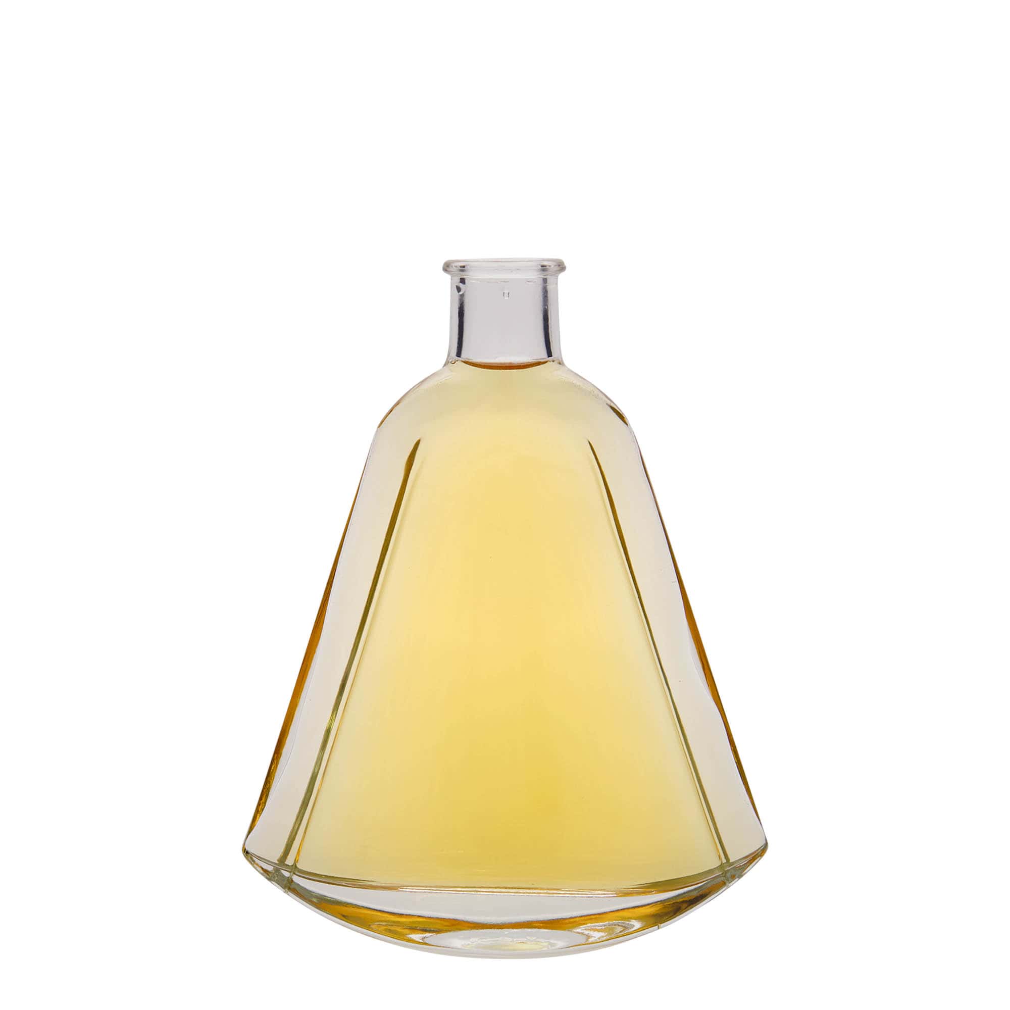 Bouteille en verre 200 ml 'Maurizio', ovale, bouchage: bouchon