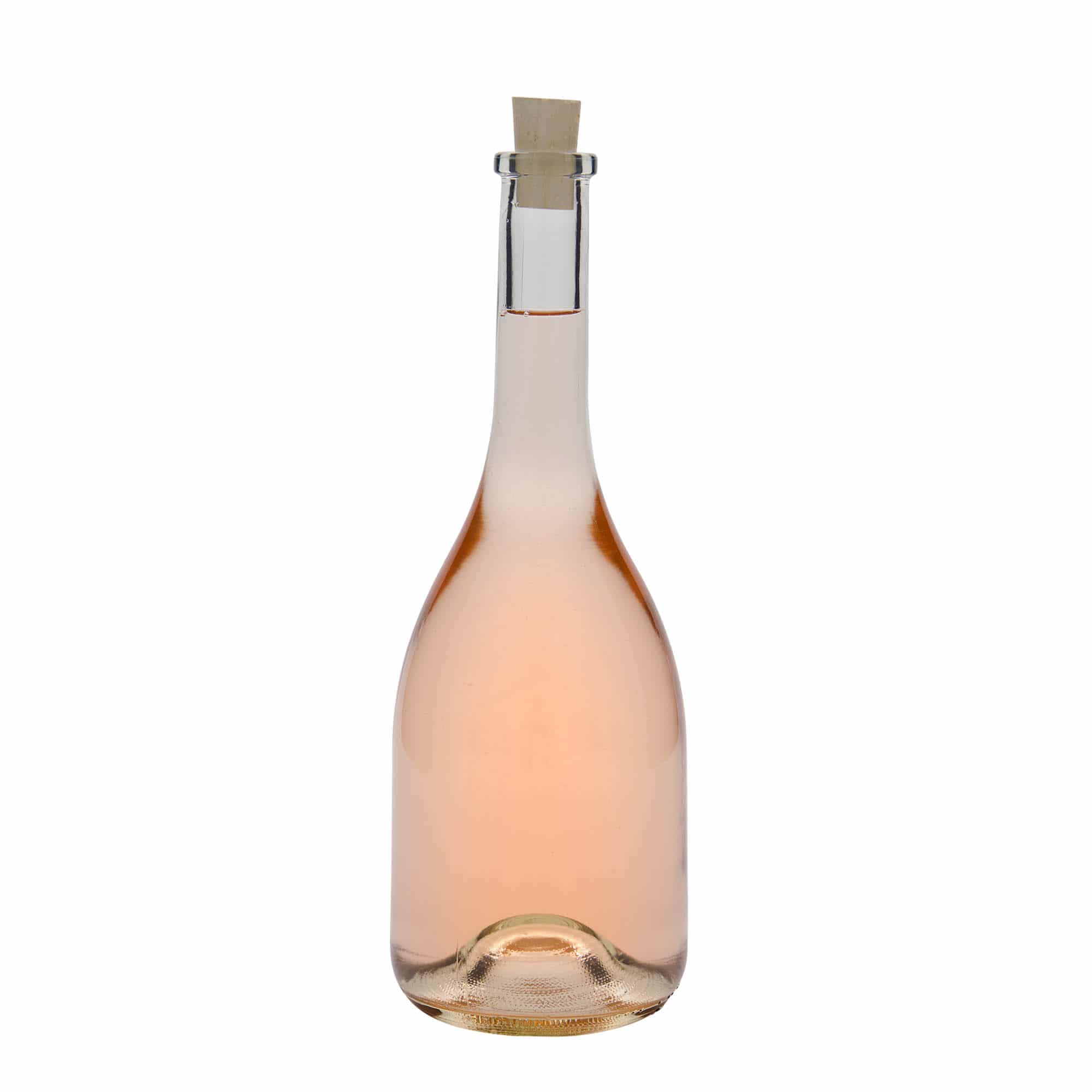 Glazen fles 'Rustica', 750 ml, monding: kurk