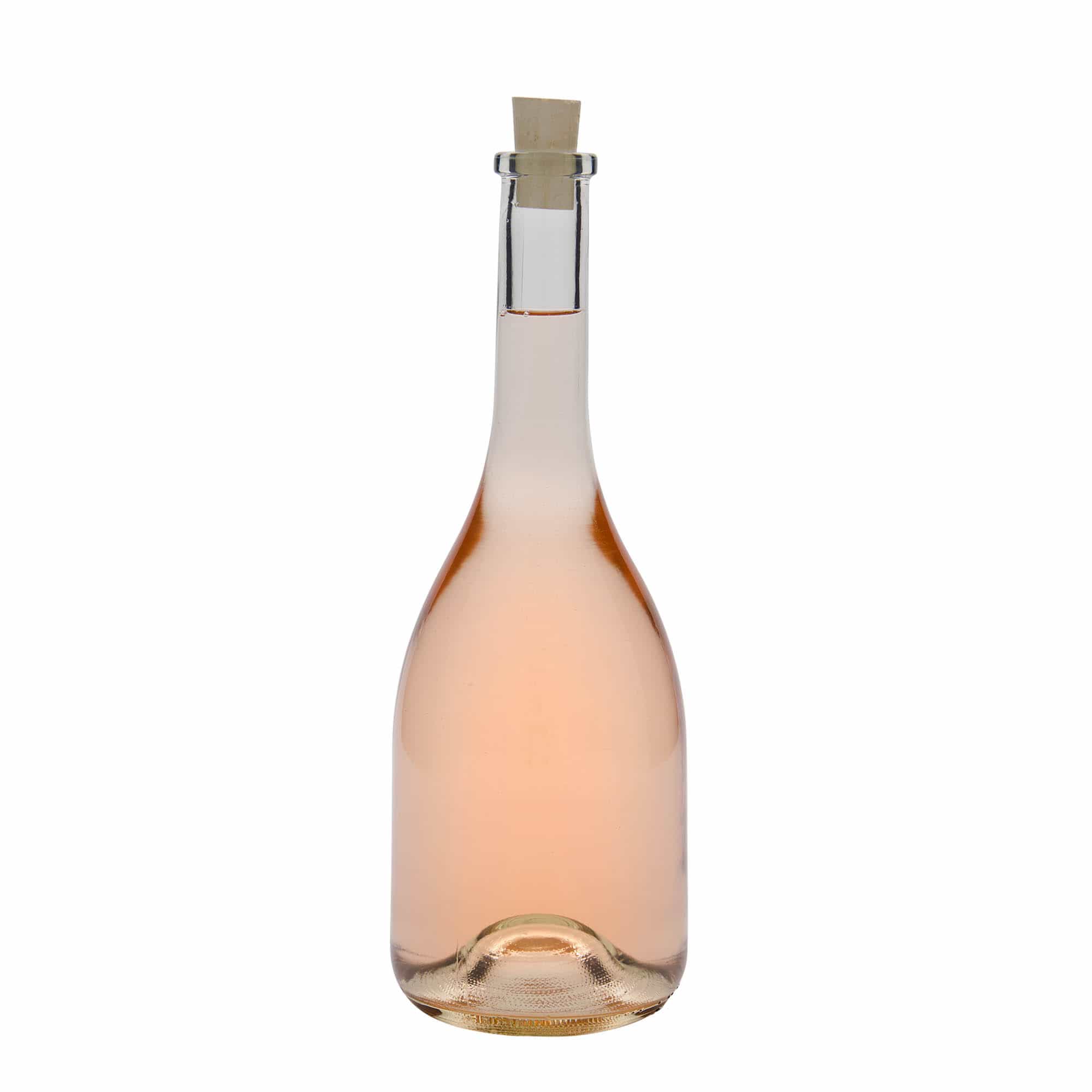 Glazen fles 'Rustica', 750 ml, monding: kurk