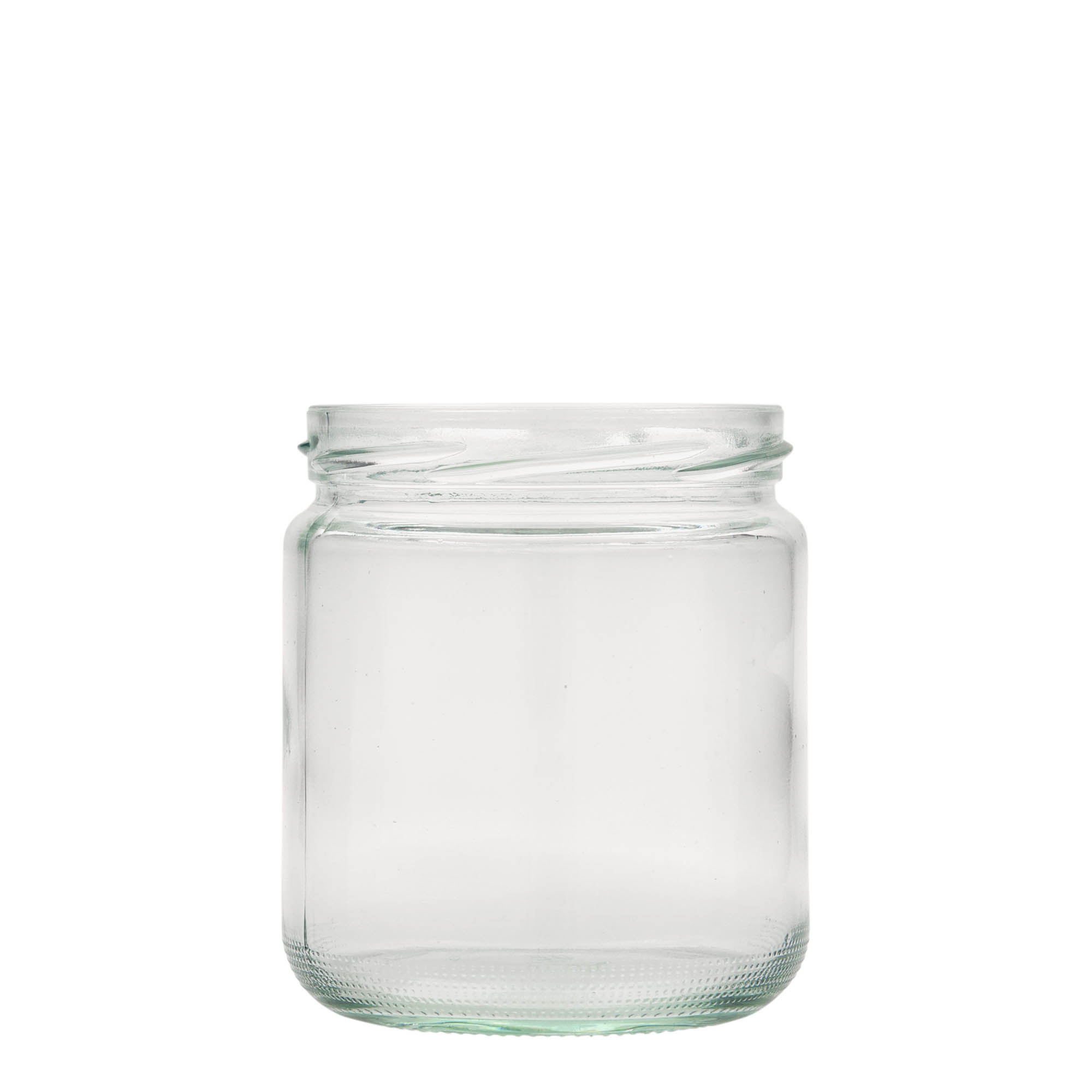 Ronde pot, 440 ml, monding: twist-off (TO 82) Ronde pot, 440 ml, monding: twist-off (TO 82)