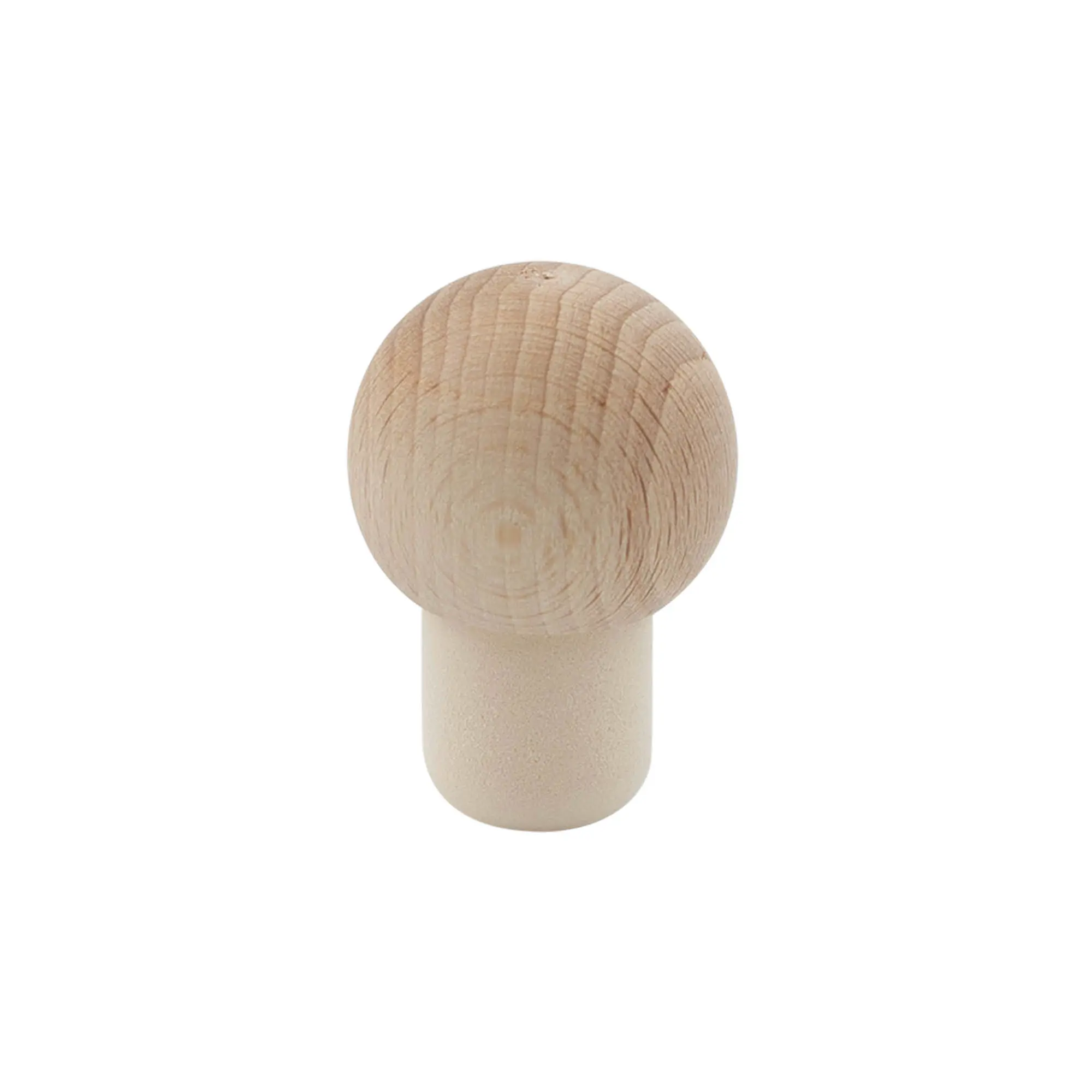 Bouchon à poignée 19 mm 'Sphère', bois/plastique, pour bouchage: bouchon Bouchon à poignée 19 mm 'Sphère', bois/plastique, pour bouchage: bouchon