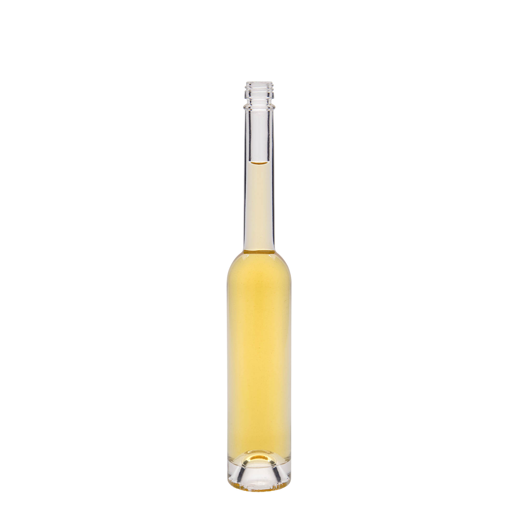 Bouteille en verre 100 ml 'Platina', bouchage: PP 18