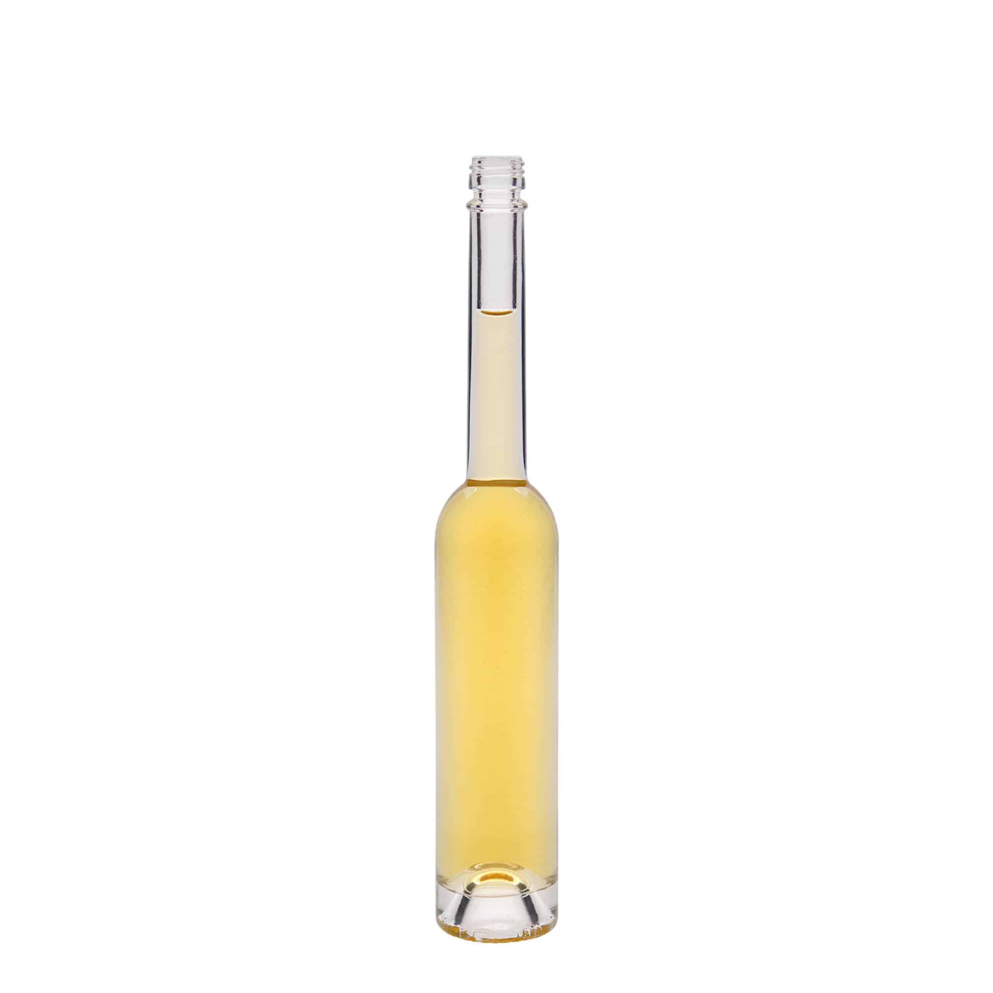 Bouteille en verre 100 ml 'Platina', bouchage: PP 18 Bouteille en verre 100 ml 'Platina', bouchage: PP 18
