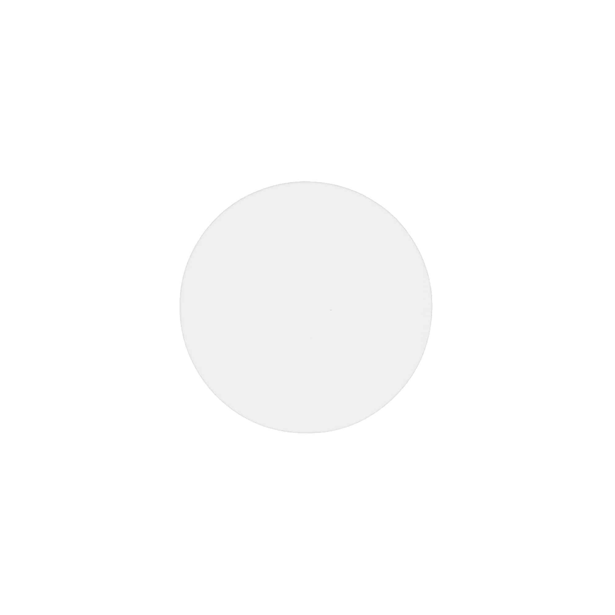 Schroefdop voor 60 ml 'Brown Line', PP, wit Schroefdop voor 60 ml 'Brown Line', PP, wit