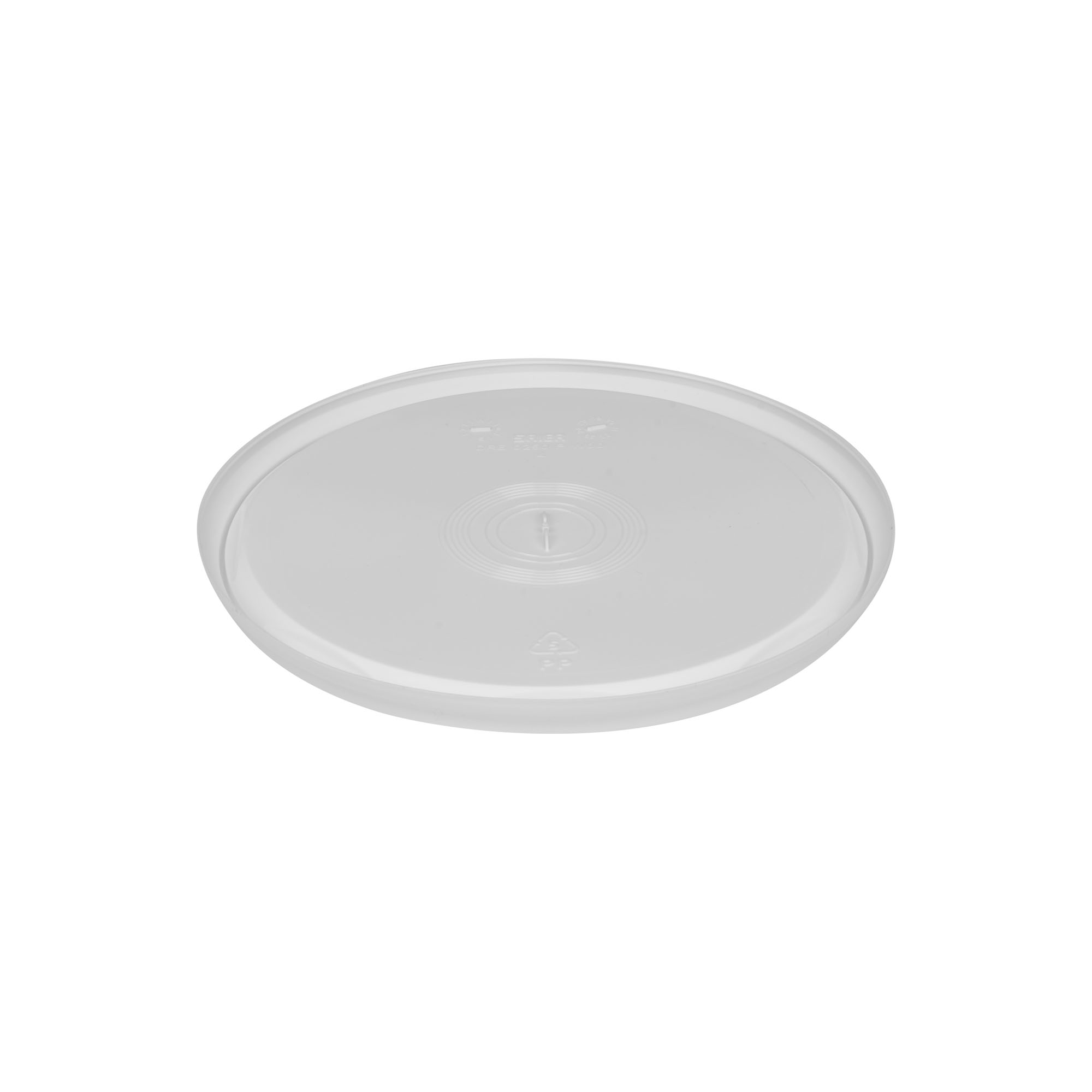 Deksel voor emmer 2,5 l, PP-kunststof, wit
