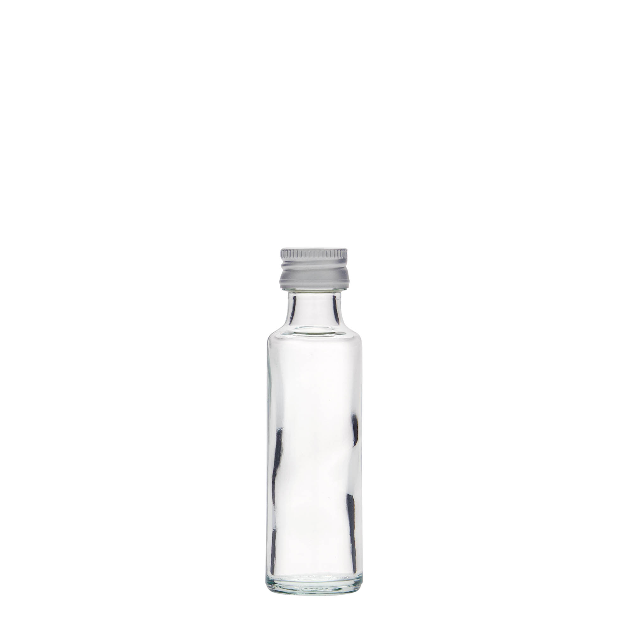 Glazen fles 'Dorica', 20 ml, monding: PP 18 Glazen fles 'Dorica', 20 ml, monding: PP 18