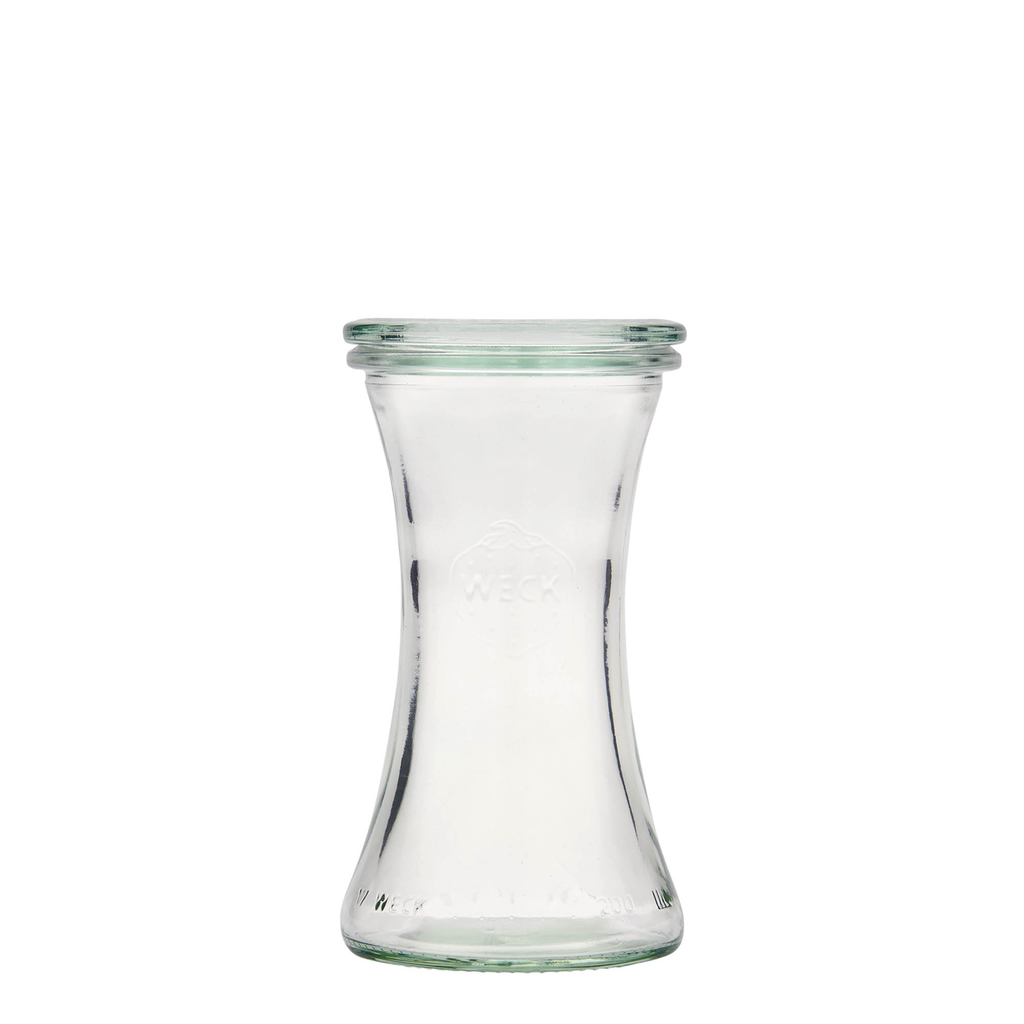 Bocal d’épicerie fine WECK 200 ml, bouchage: bords arrondis Bocal d’épicerie fine WECK 200 ml, bouchage: bords arrondis