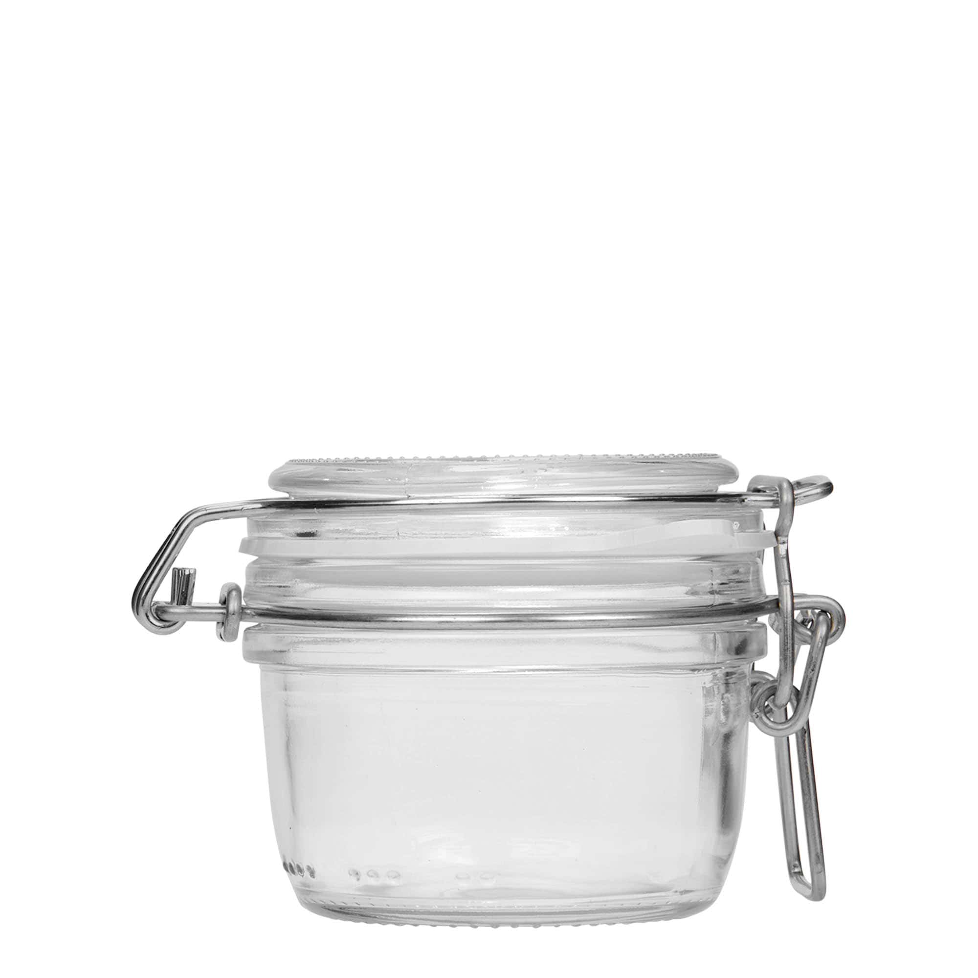 Bocal à fermeture mécanique 125 ml 'Fido', bouchage: bouchon mécanique