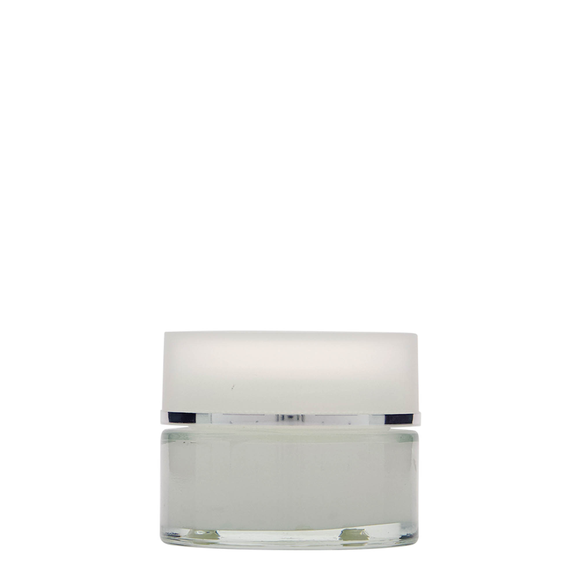 Pot 50 ml 'Clear Edition', verre, bouchage: Bougage à vis Pot 50 ml 'Clear Edition', verre, bouchage: Bougage à vis