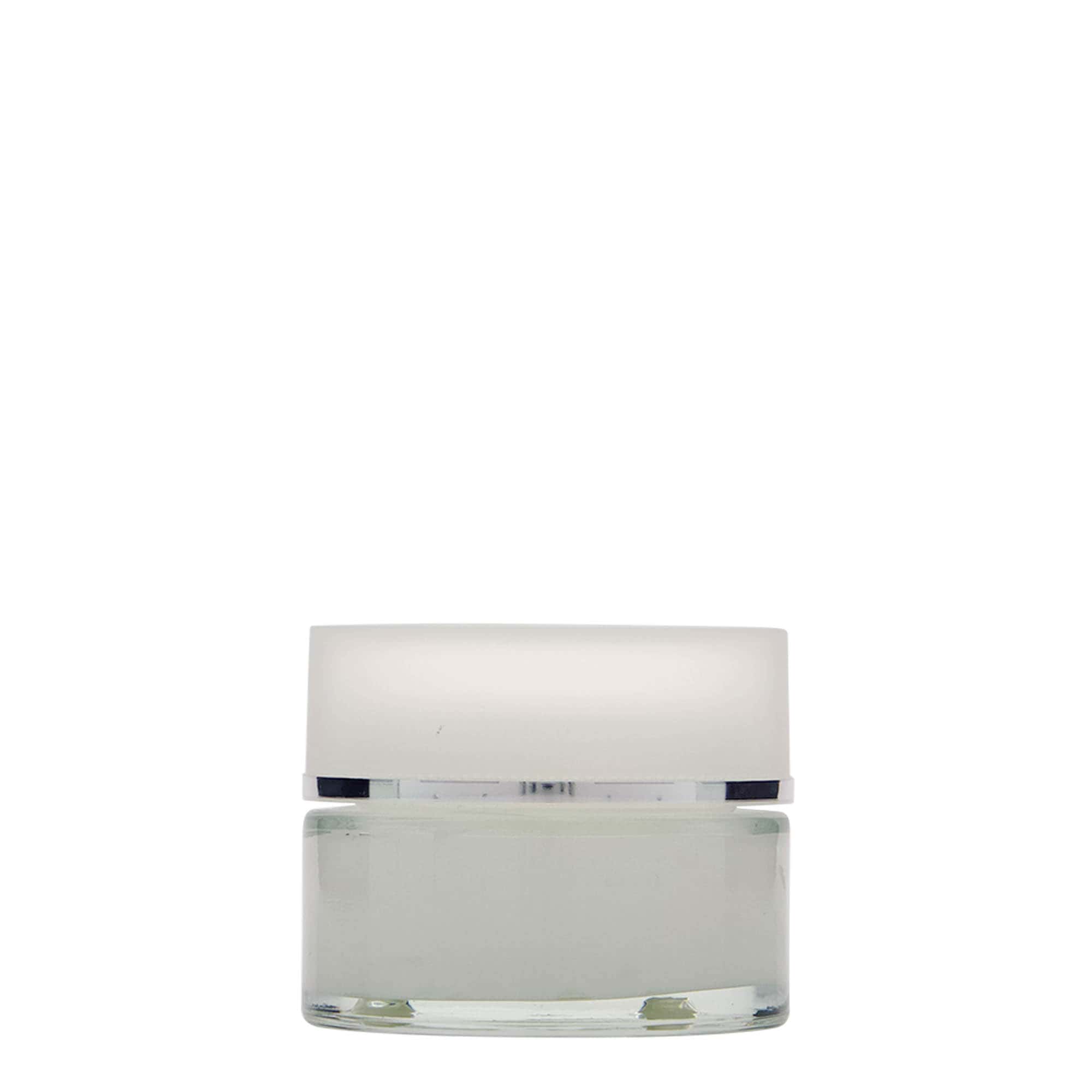 Pot 50 ml 'Clear Edition', verre, bouchage: Bougage à vis