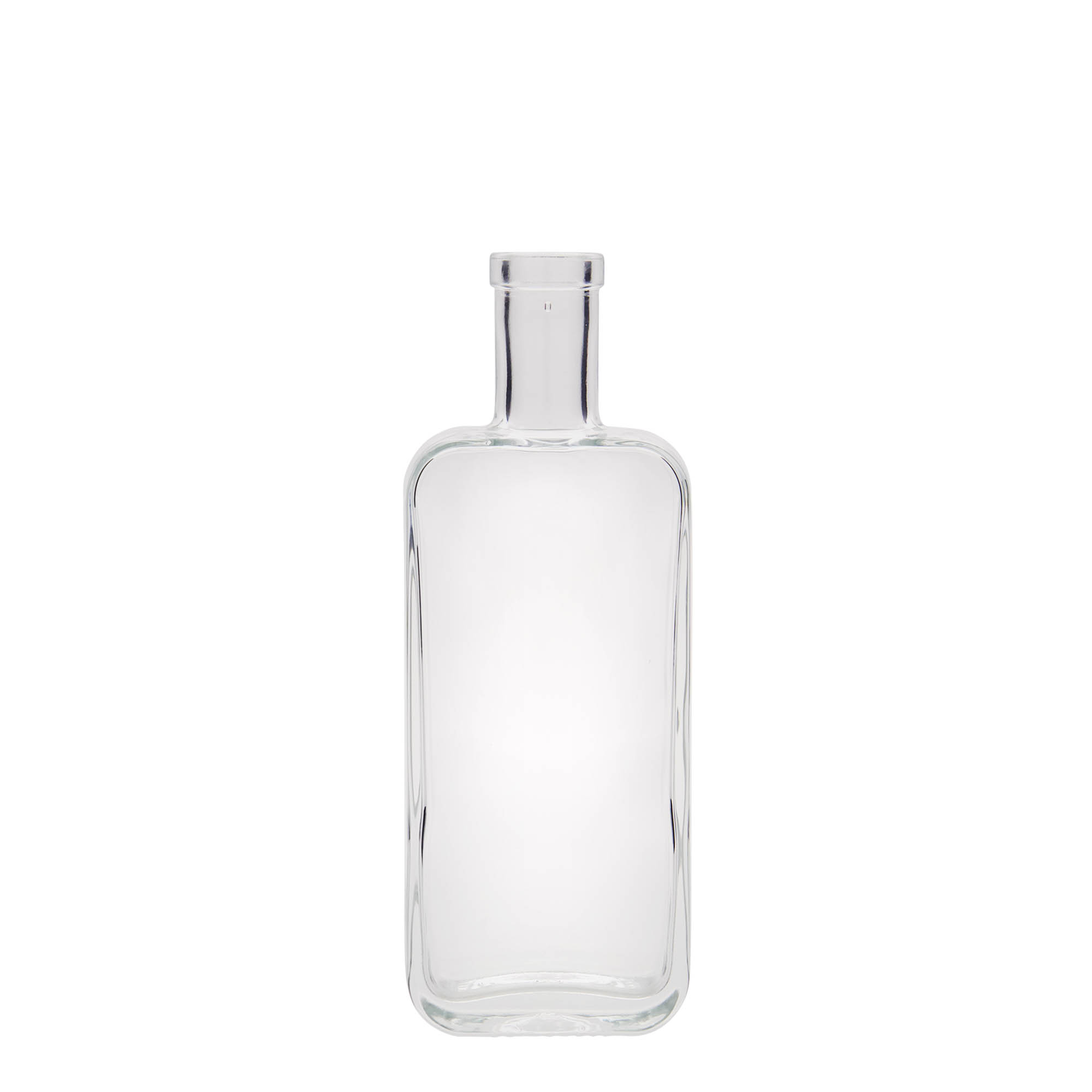 Bouteille en verre 200 ml 'Nice', rectangulaire, bouchage: bouchon Bouteille en verre 200 ml 'Nice', rectangulaire, bouchage: bouchon