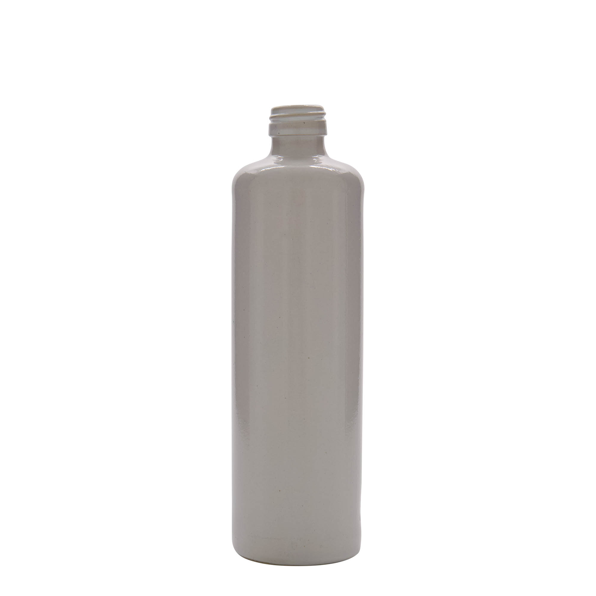 Chope en terre cuite 500 ml, grès, blanc, bouchage: PP 31,5 Chope en terre cuite 500 ml, grès, blanc, bouchage: PP 31,5