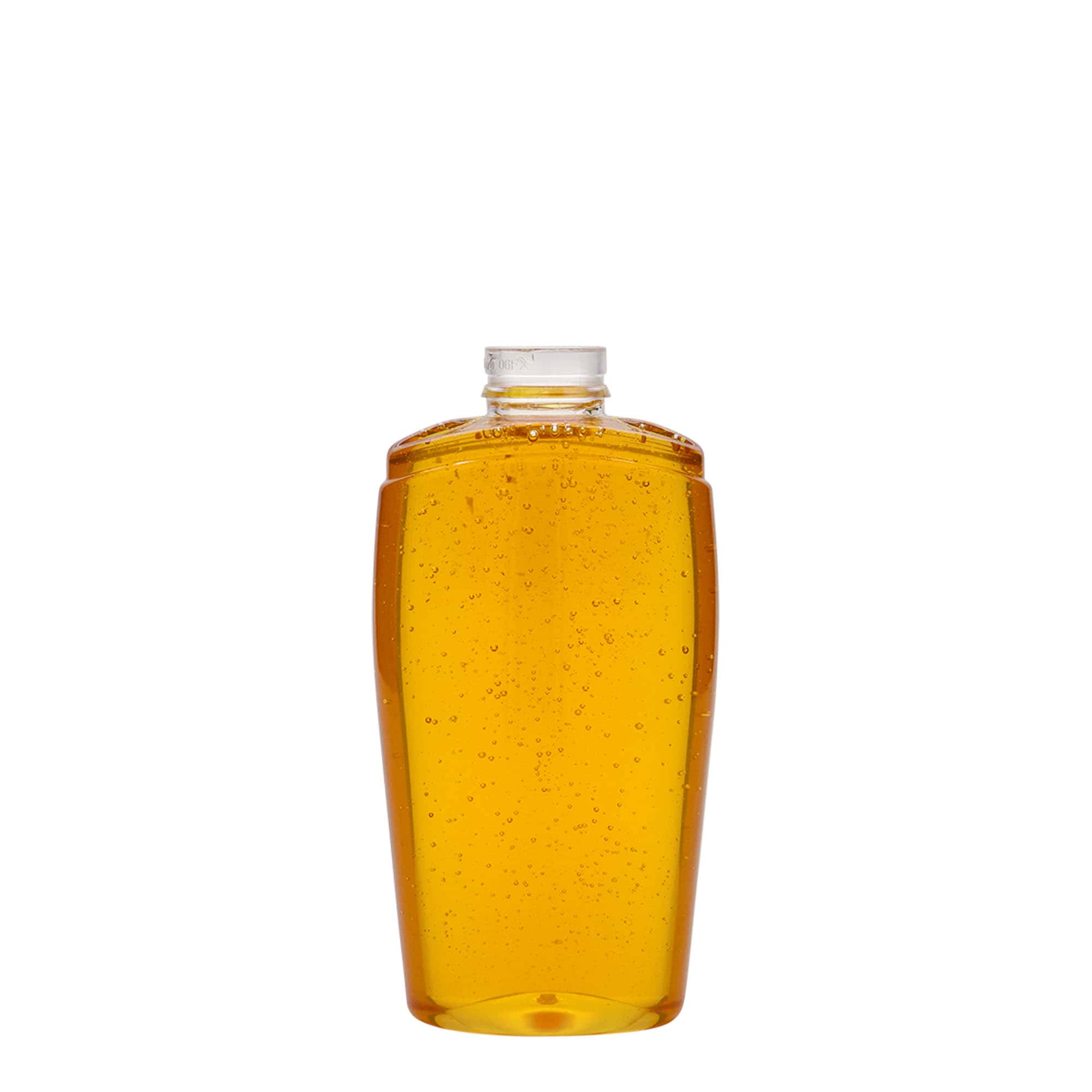 Bouteille en PET 200 ml 'Squeeze', ovale, plastique