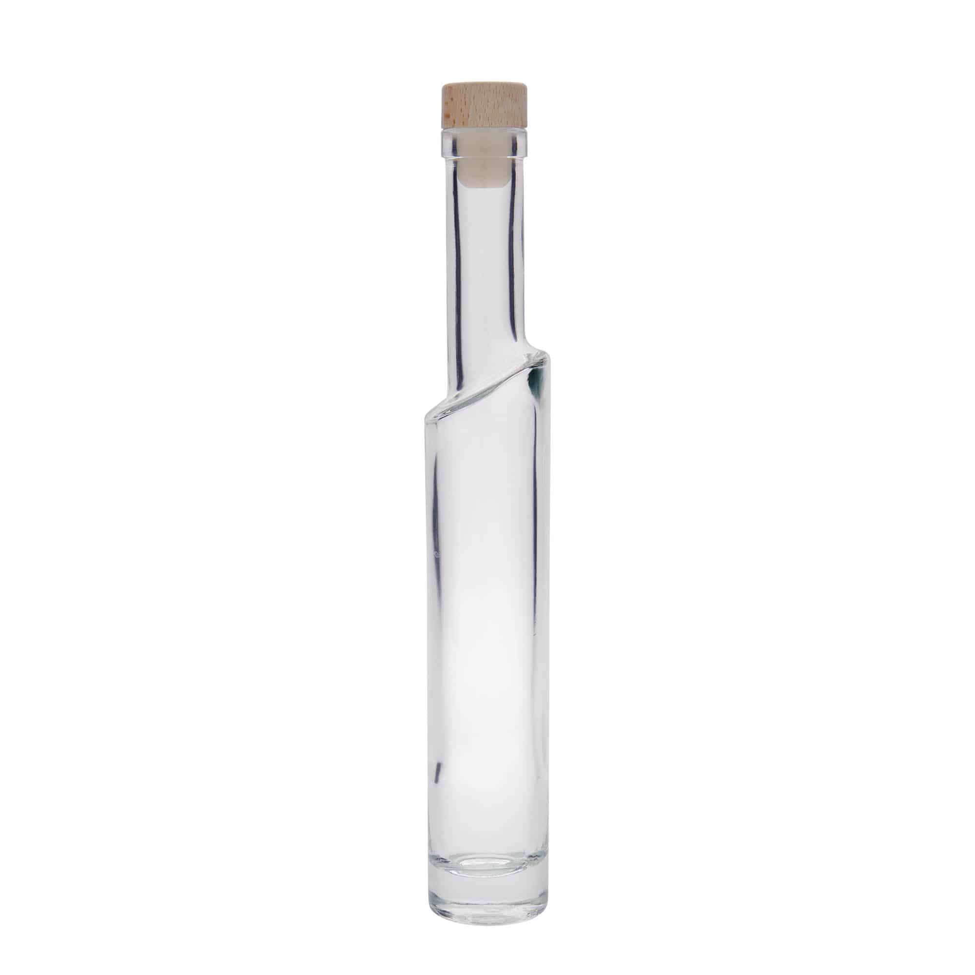 Glazen fles 'Feeling', 200 ml, monding: kurk Glazen fles 'Feeling', 200 ml, monding: kurk
