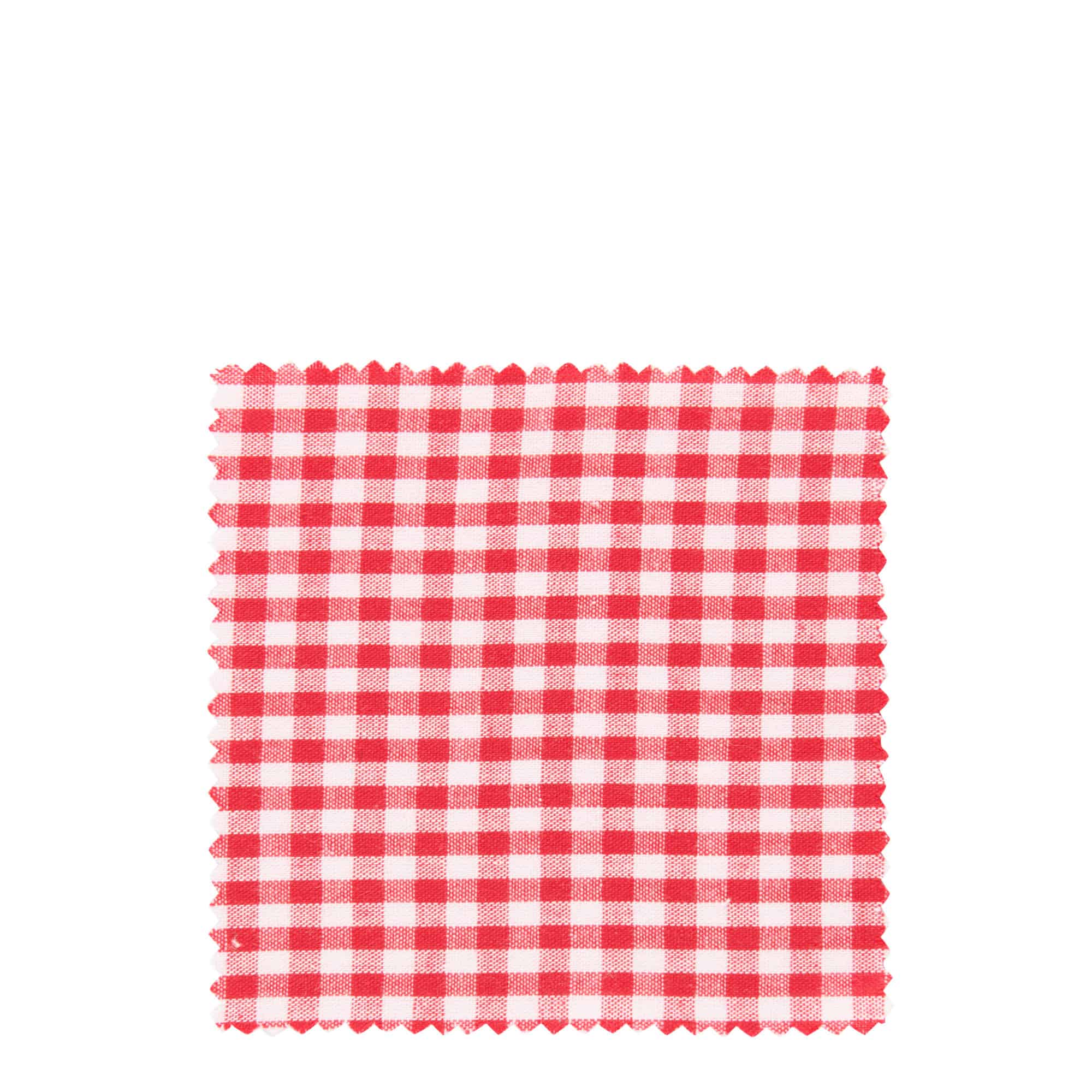 Stoffen lapje voor potten, geruit, 12x12, vierkant, textiel, rood, monding: TO38-TO53