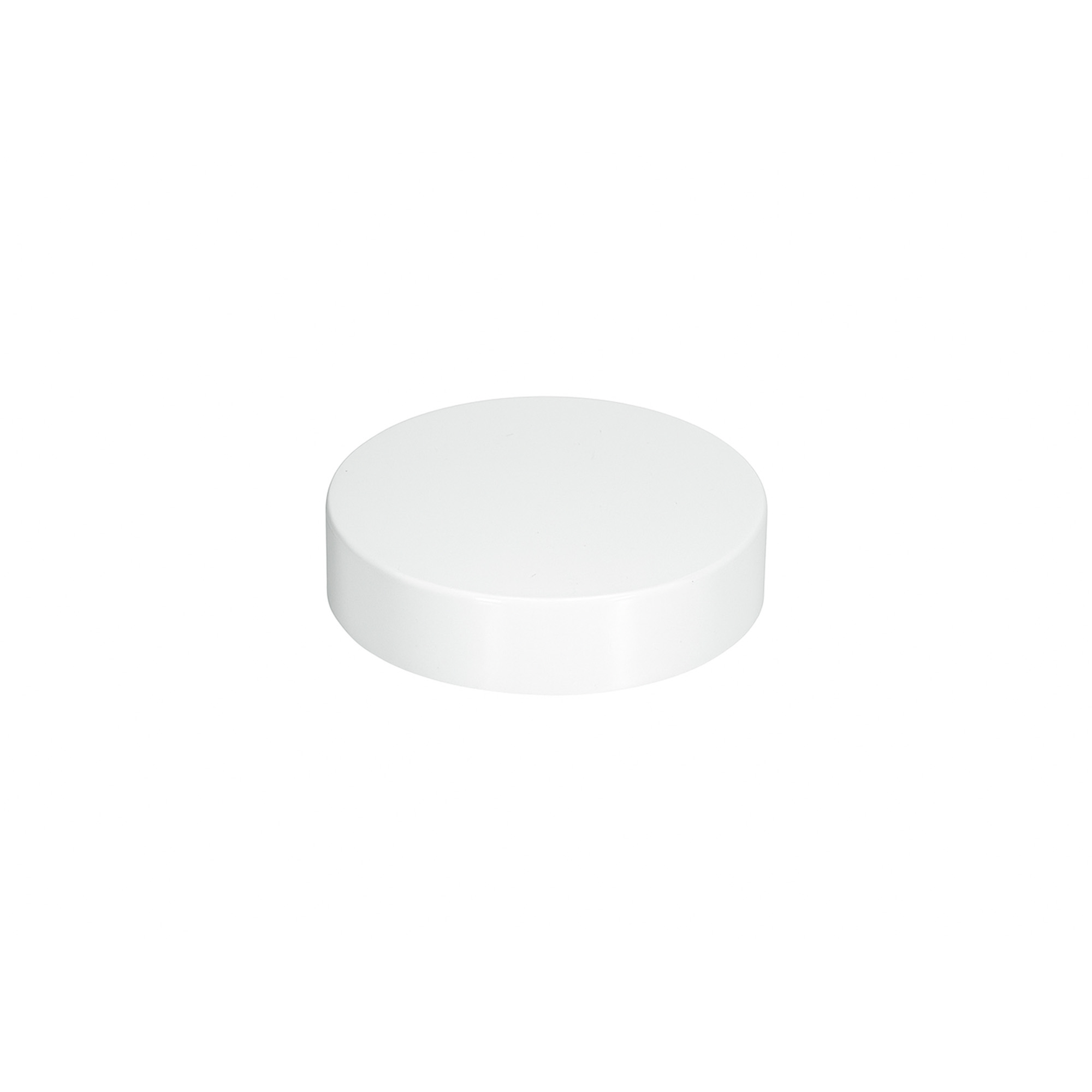 Schroefdop voor 60 ml 'Brown Line', PP, wit Schroefdop voor 60 ml 'Brown Line', PP, wit