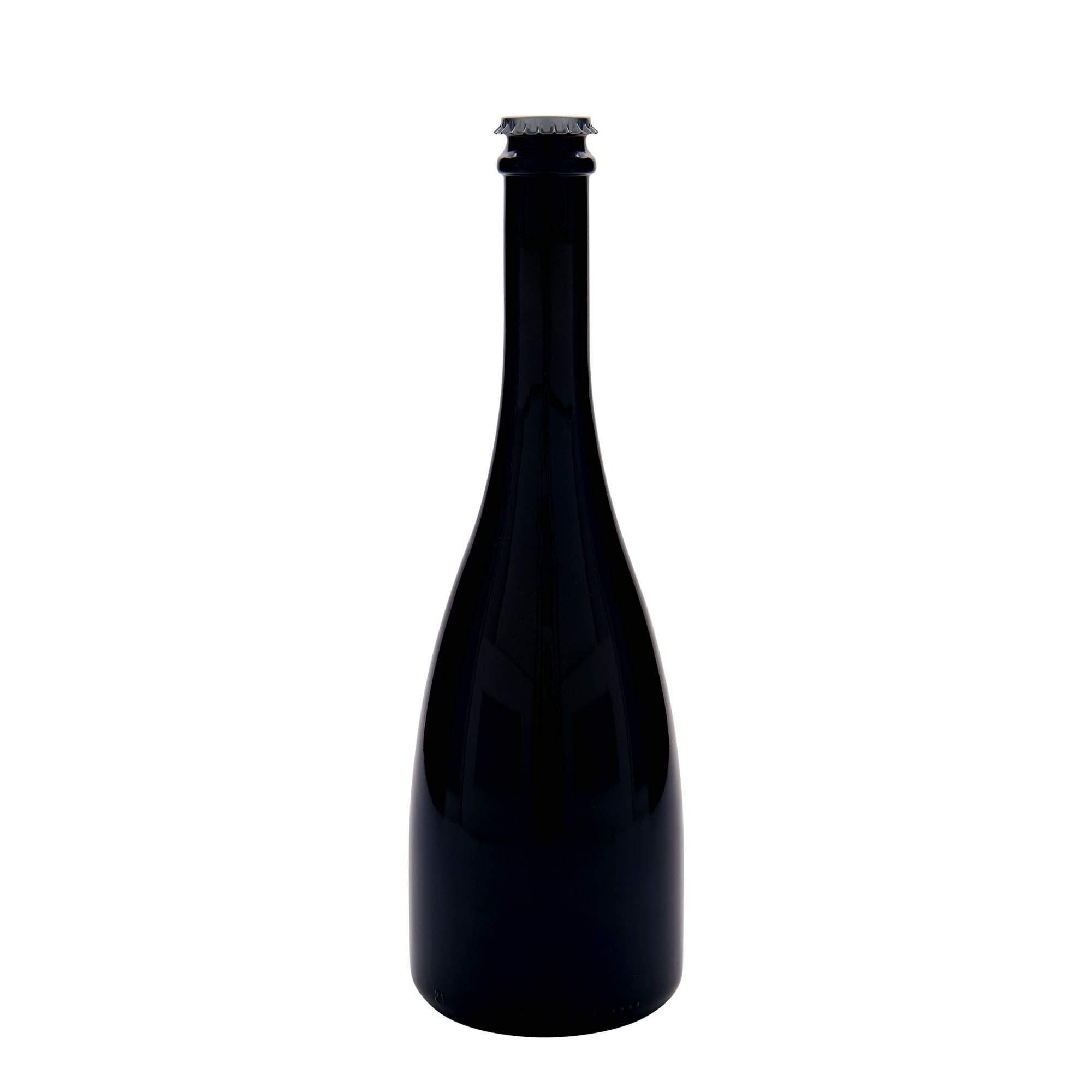 Bier-/champagnefles 'Tosca', 750 ml, glas, antiekgroen, monding: kroonkurk Bier-/champagnefles 'Tosca', 750 ml, glas, antiekgroen, monding: kroonkurk