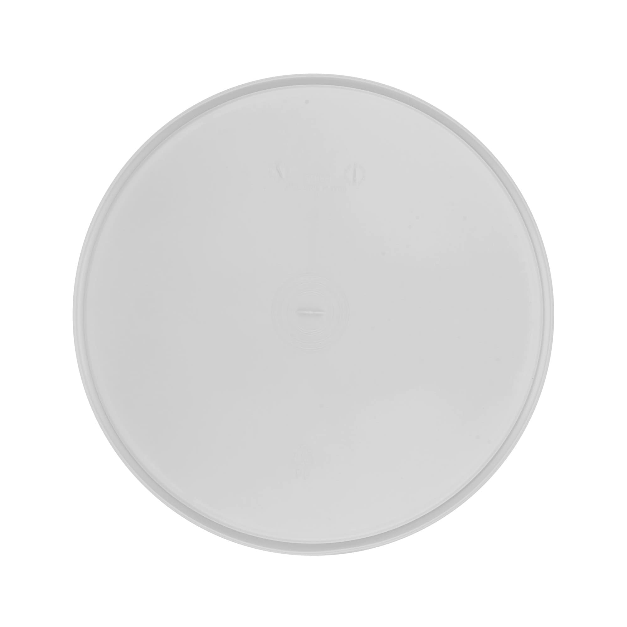 Couvercle pour seau 20 l, plastique PP, blanc