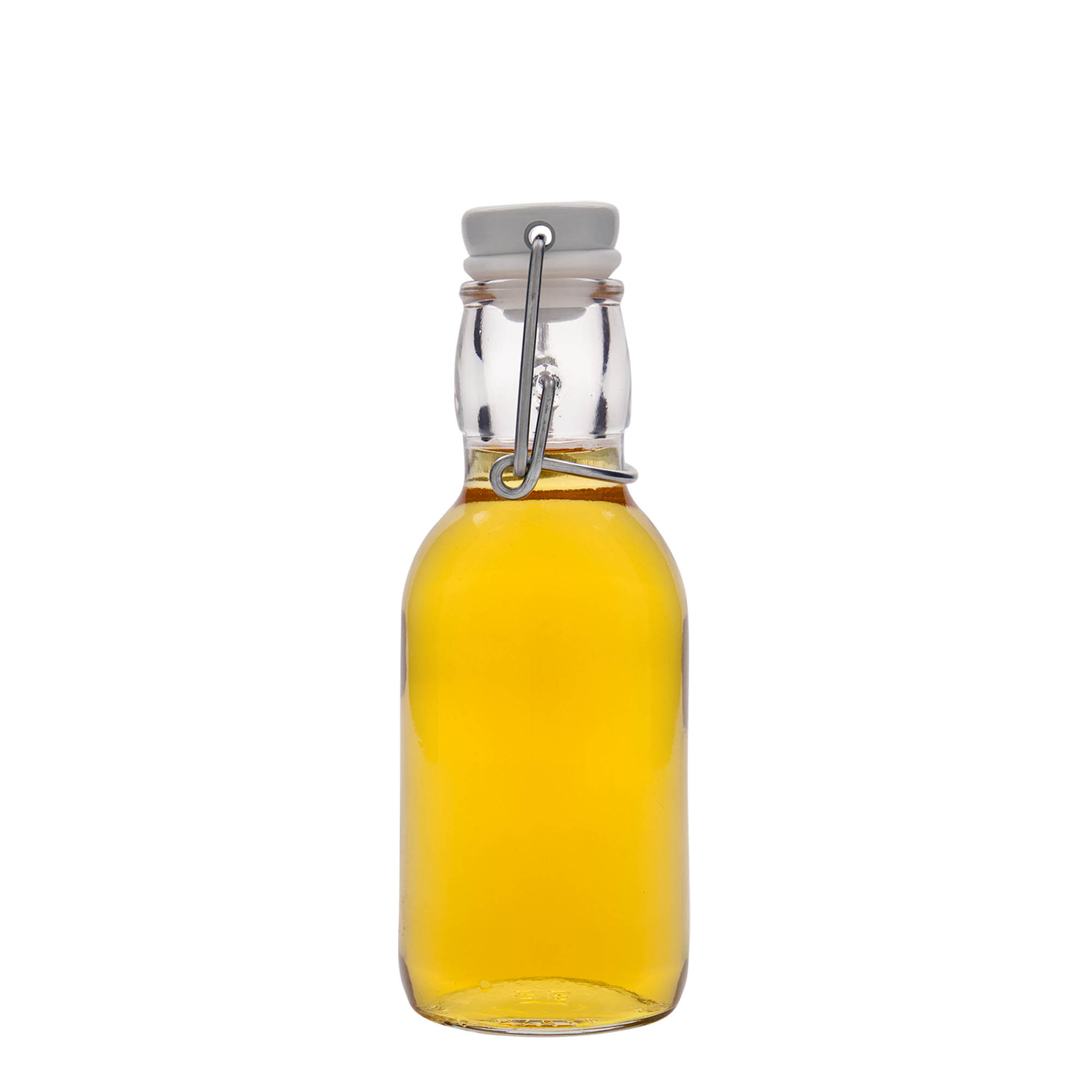 Glazen fles 'Emilia', 250 ml, monding: beugelsluiting Glazen fles 'Emilia', 250 ml, monding: beugelsluiting