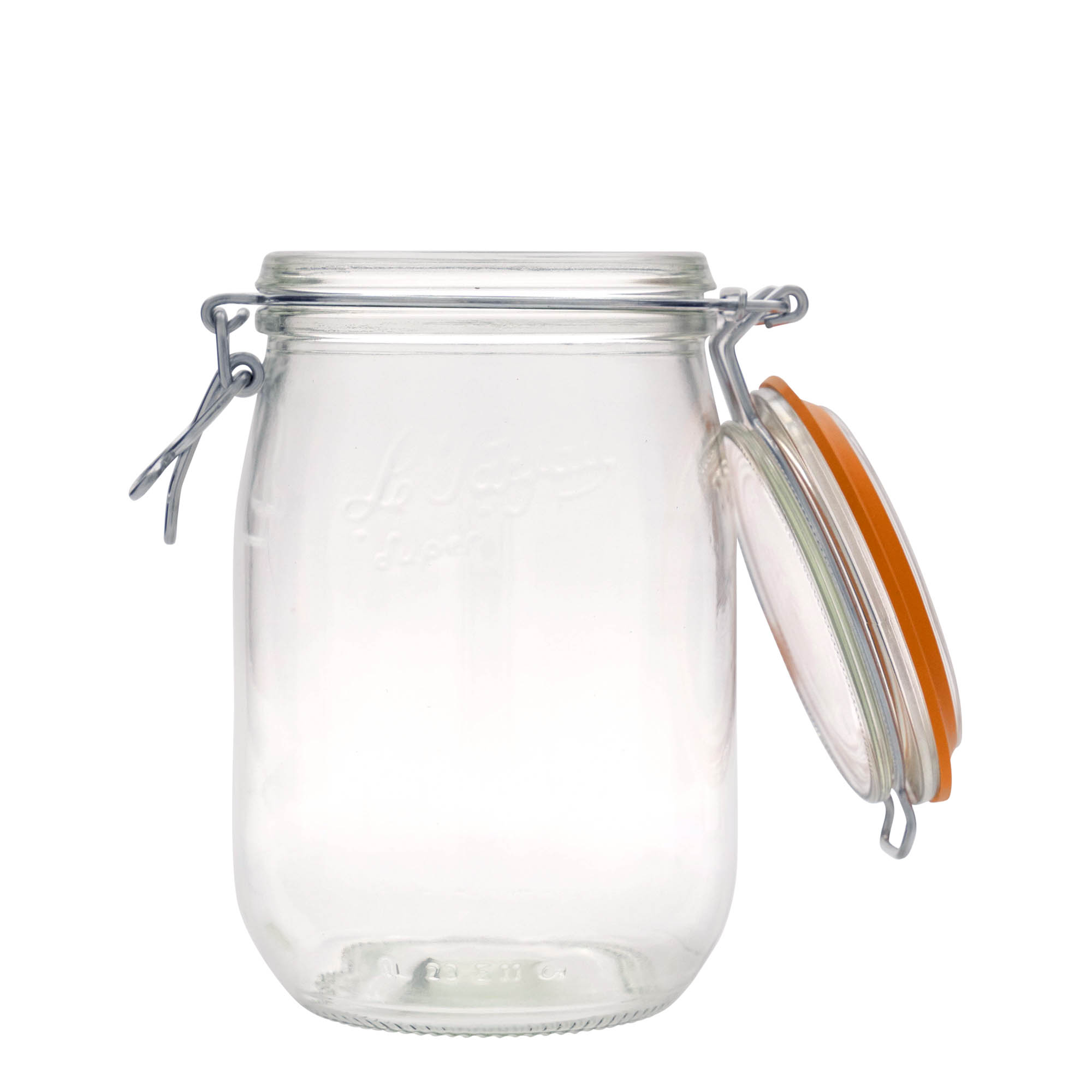 Bocal à fermeture mécanique 1 000 ml 'Le Parfait Super Bocal', bouchage: bouchon mécanique