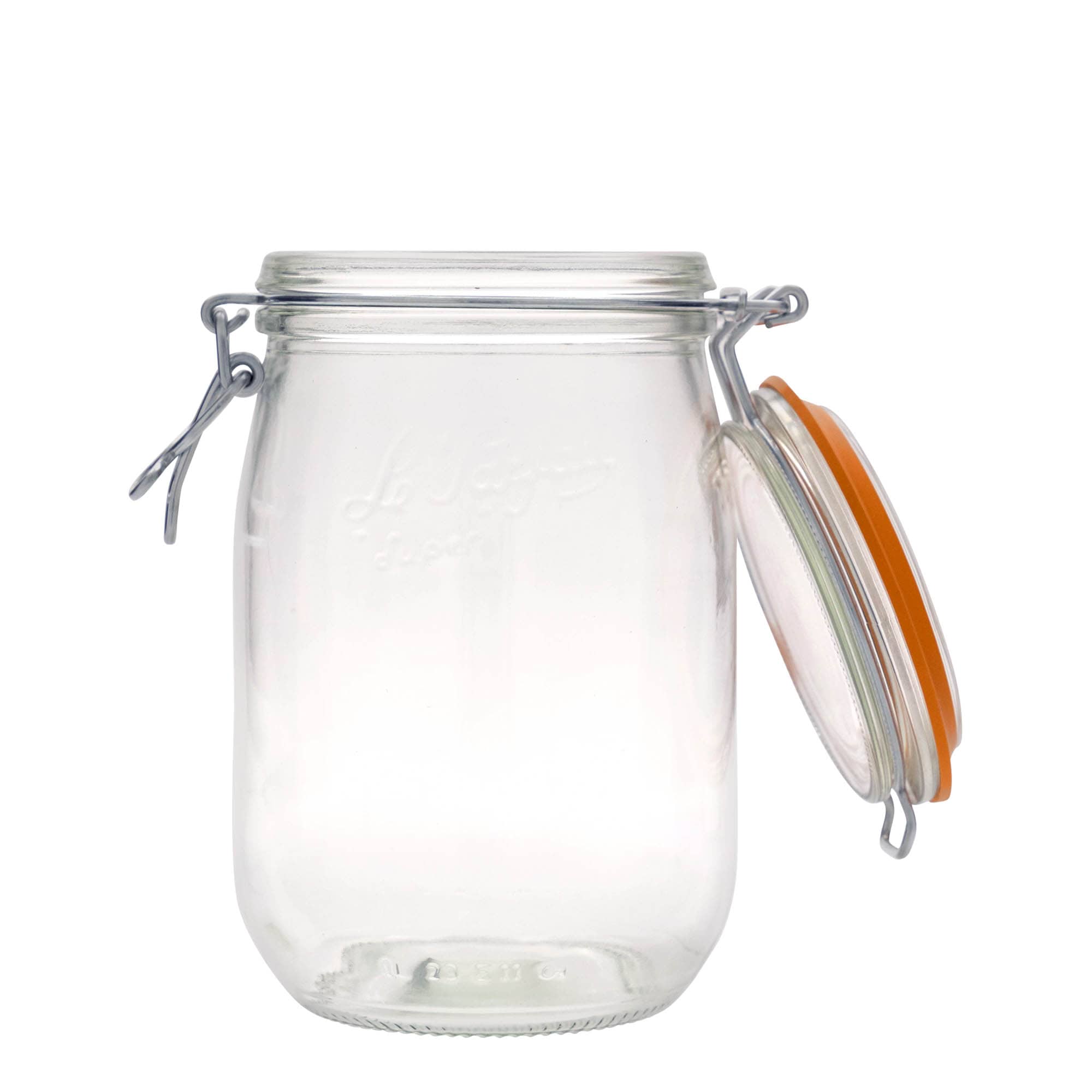 Bocal à fermeture mécanique 1 000 ml « Le Parfait Super Bocal », bouchage: bouchon mécanique