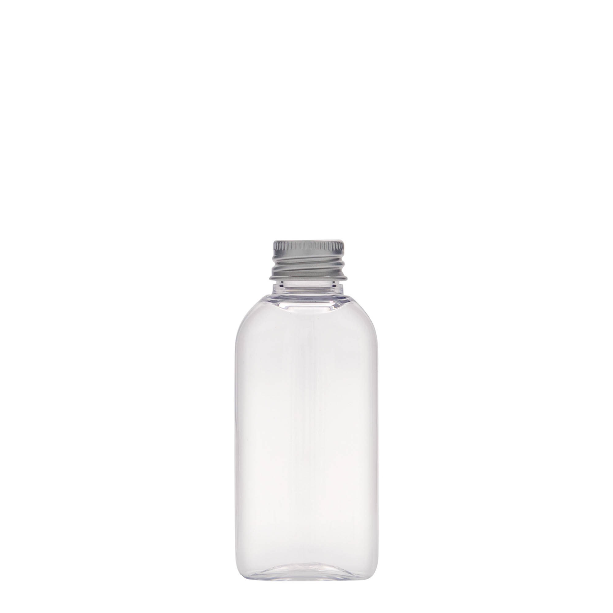 Bouteille en PET 50 ml 'Iris', ovale, plastique, bouchage: 20/410 Bouteille en PET 50 ml 'Iris', ovale, plastique, bouchage: 20/410