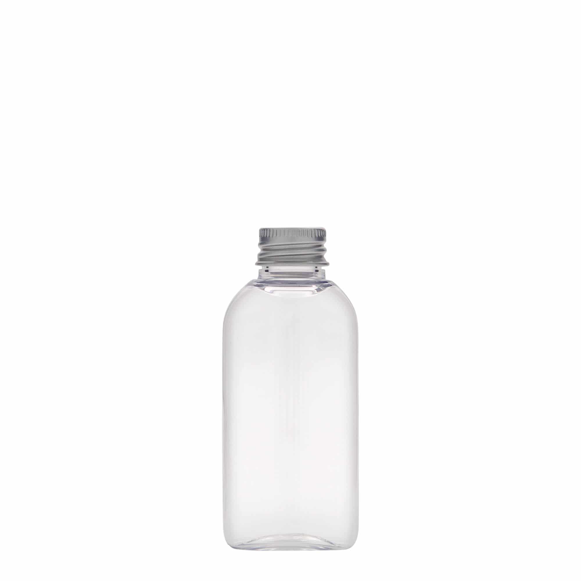 Bouteille en PET 50 ml « Iris », ovale, plastique, bouchage: 20/410