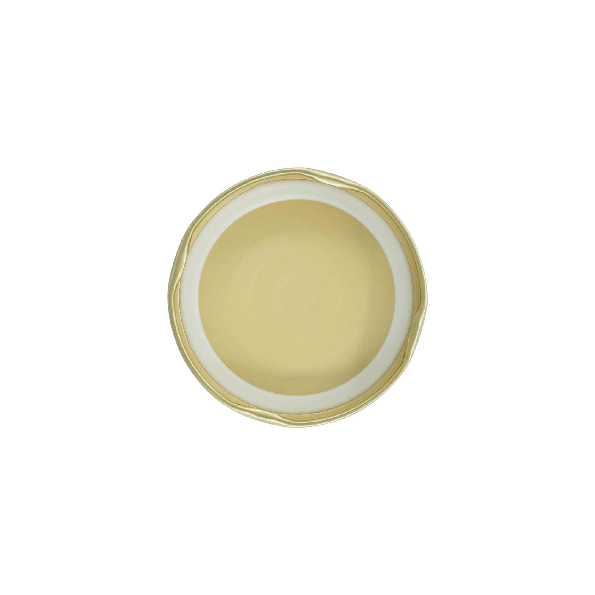 Twist-offdeksel, blik, goud, voor monding: TO 66