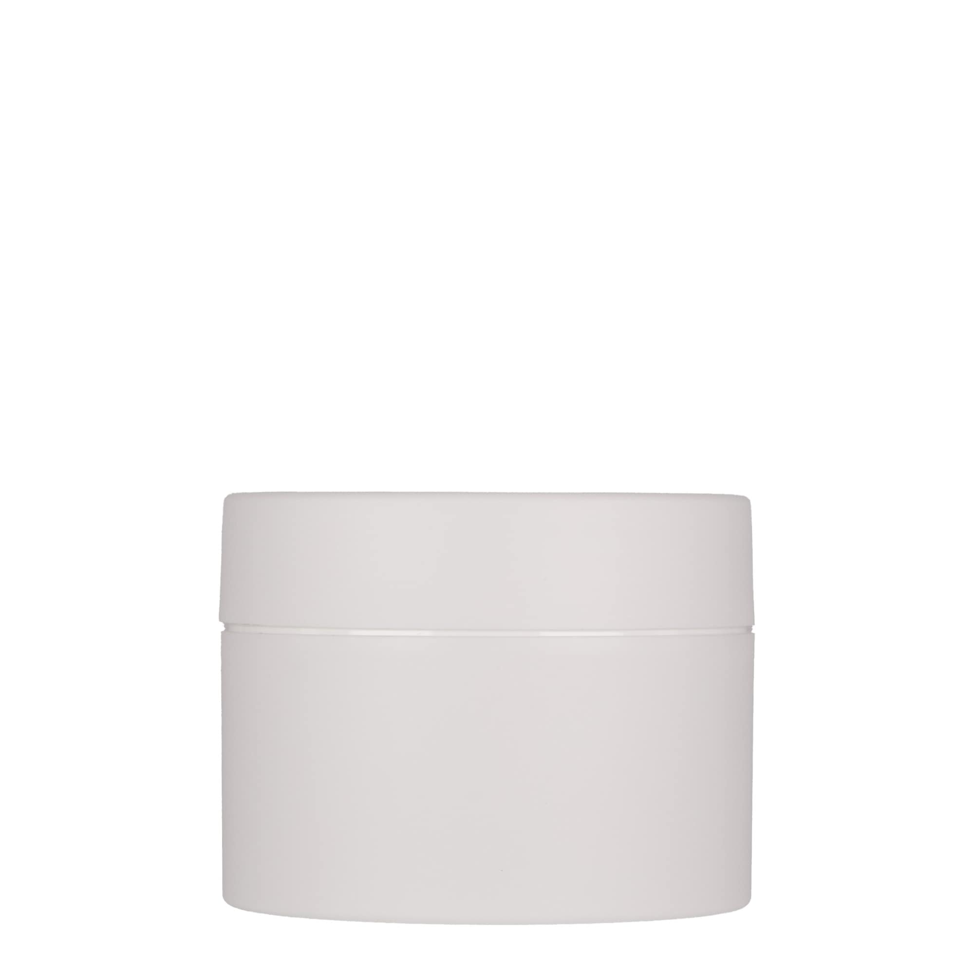 Boîte en plastique 200 ml 'Antonella', PP, blanche, bouchage: Bougage à vis