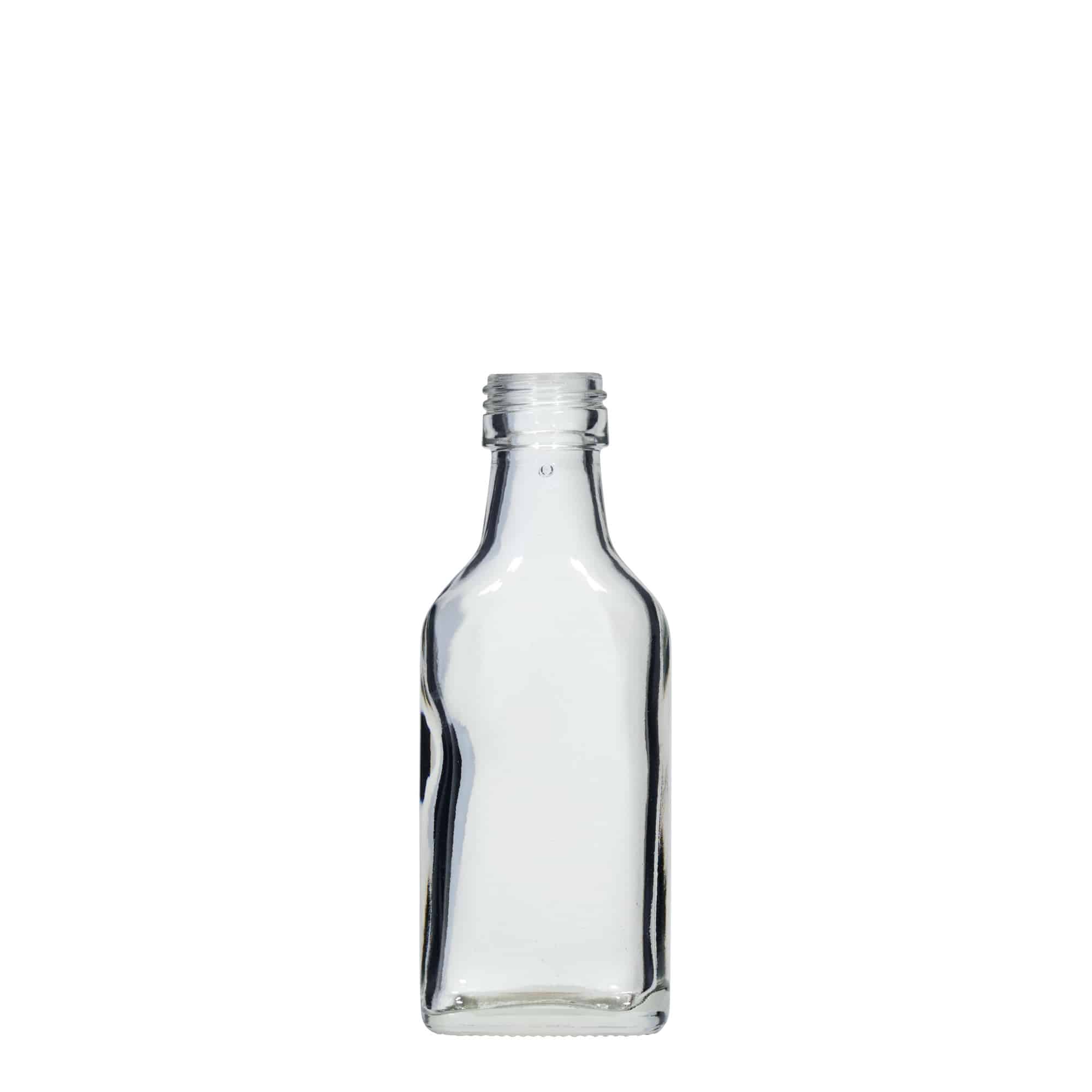 Flasque 40 ml, rectangulaire, bouchage: PP 22